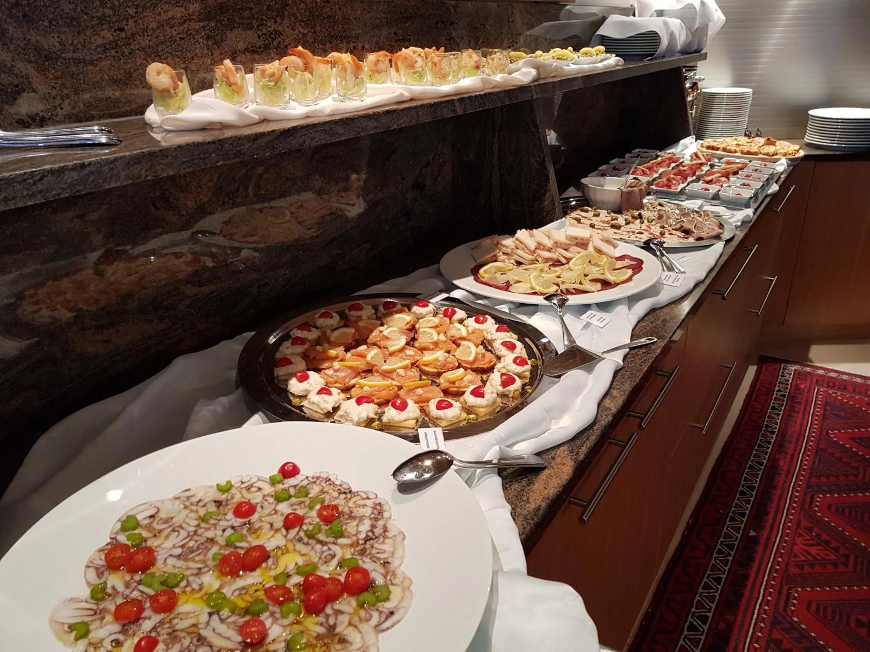 Dinner in Hotel FleurAlp