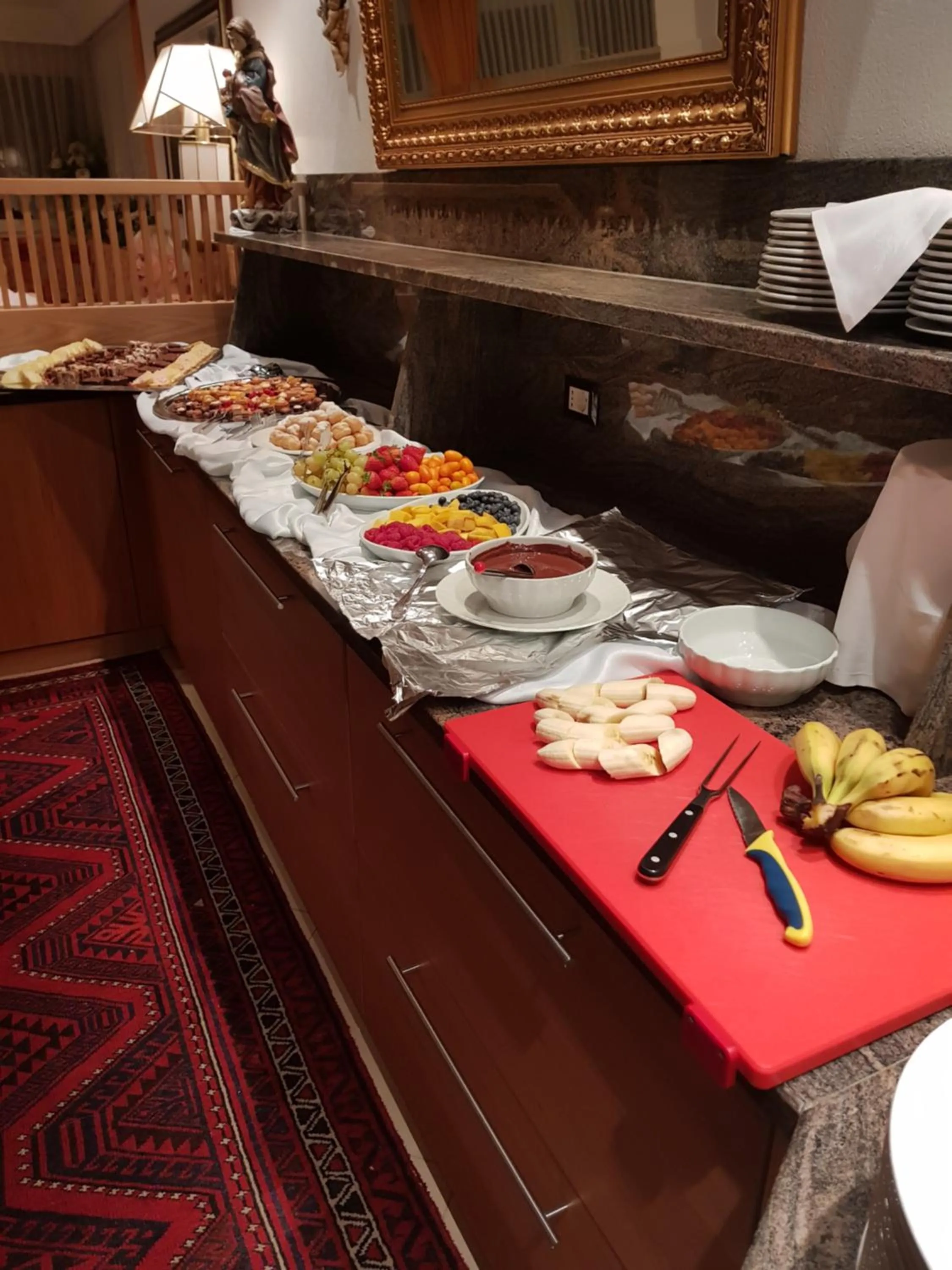 Dinner in Hotel FleurAlp