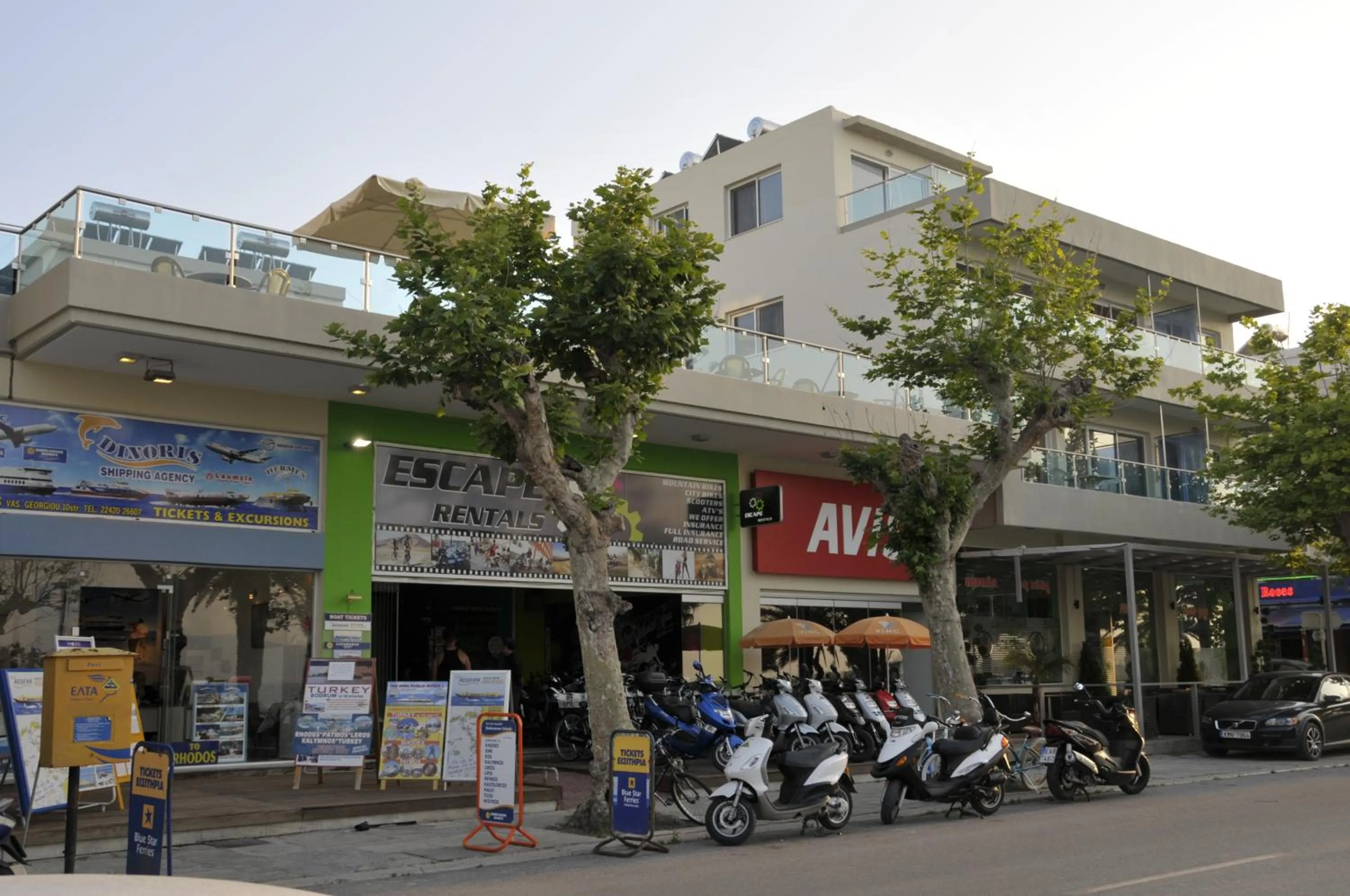 Facade/entrance in Bristol Sea View Apartments