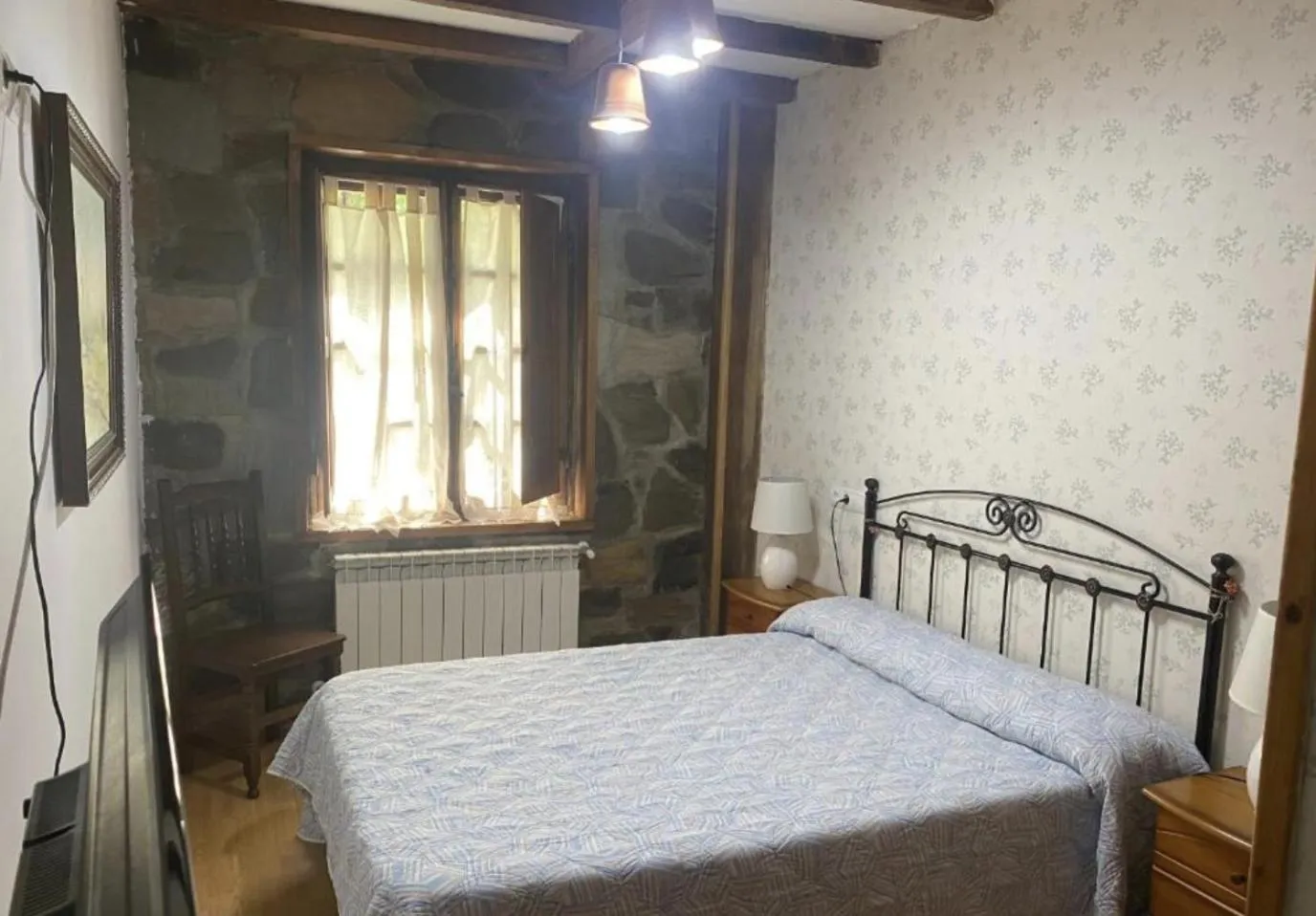 Bed in Hotel Rural Camino Medulas