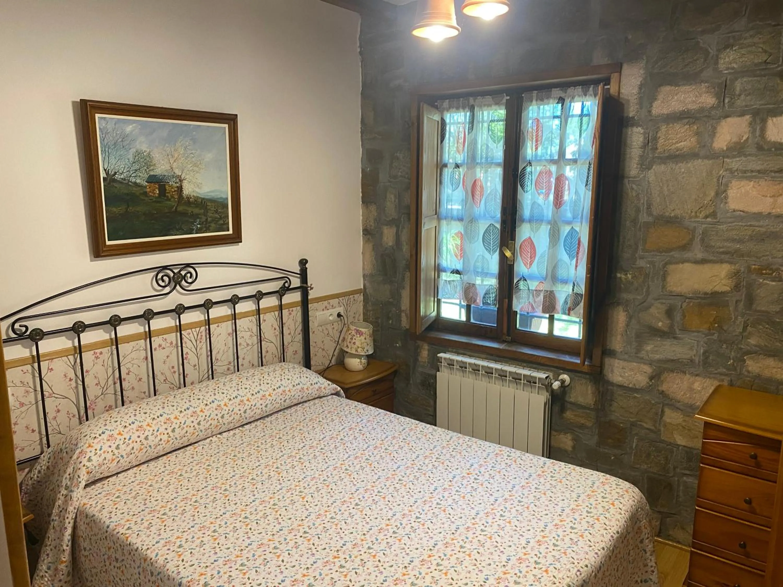 Bed in Hotel Rural Camino Medulas