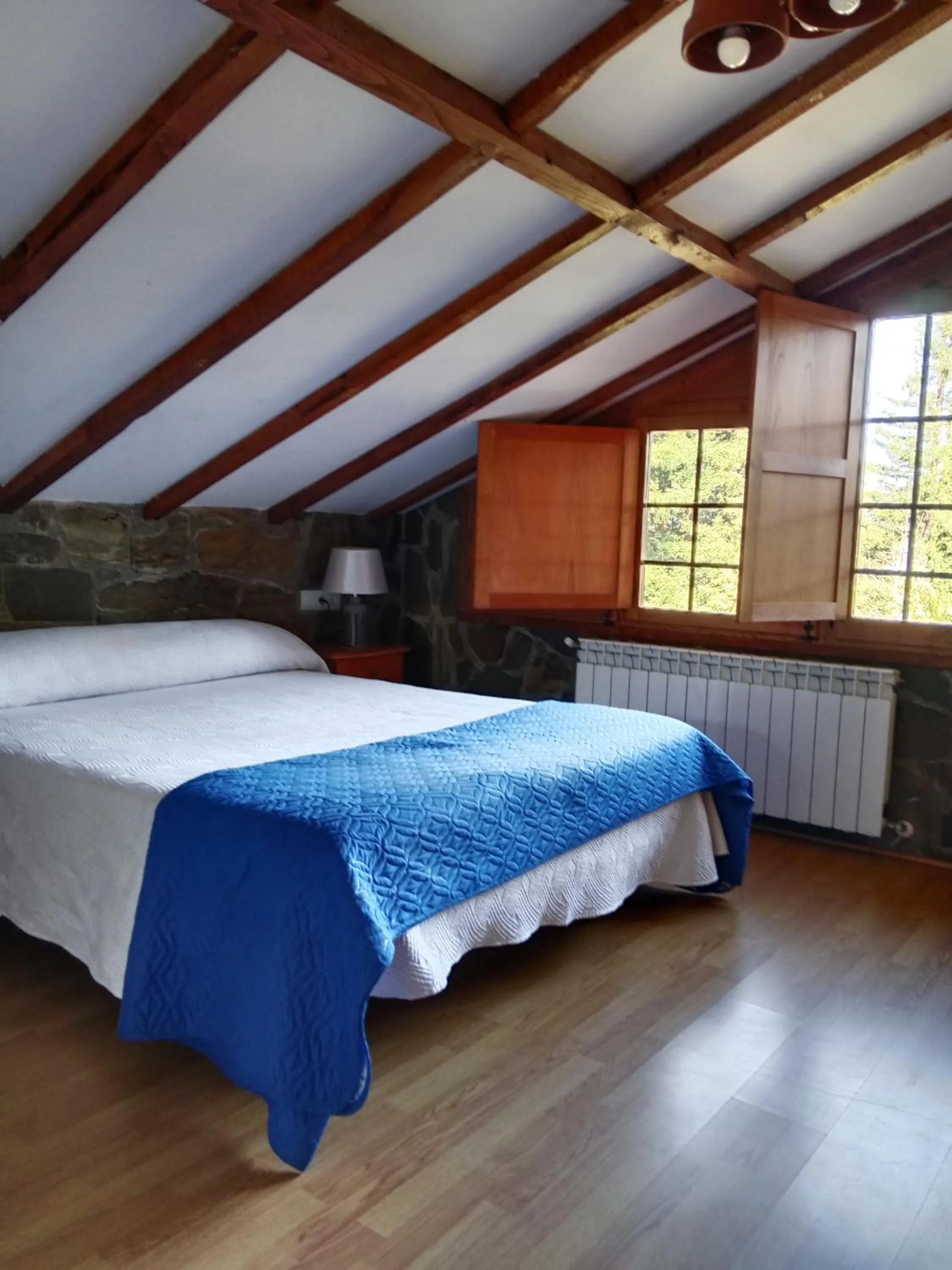 Bed in Hotel Rural Camino Medulas