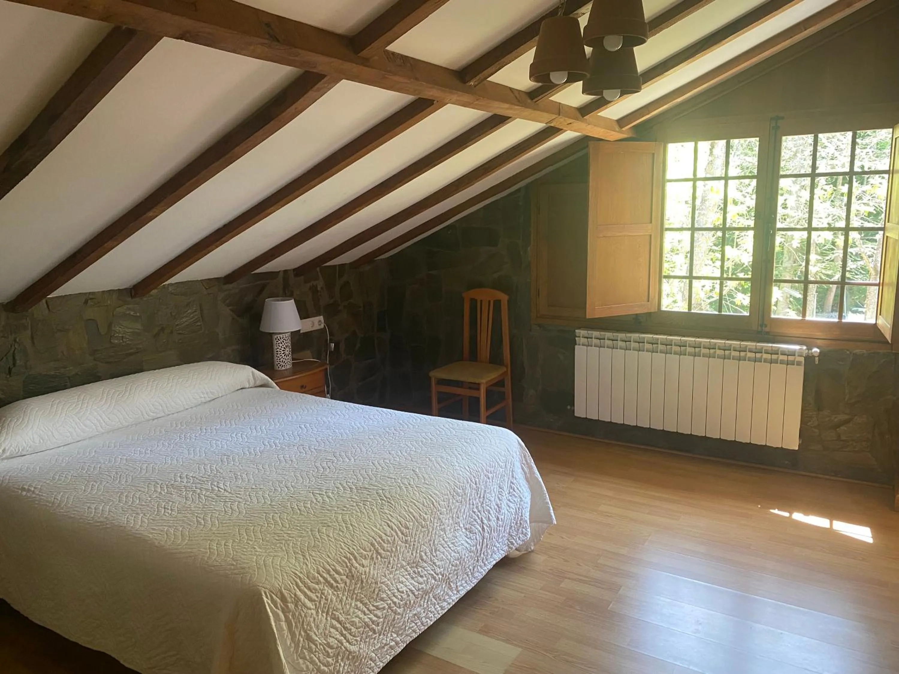 Bed in Hotel Rural Camino Medulas