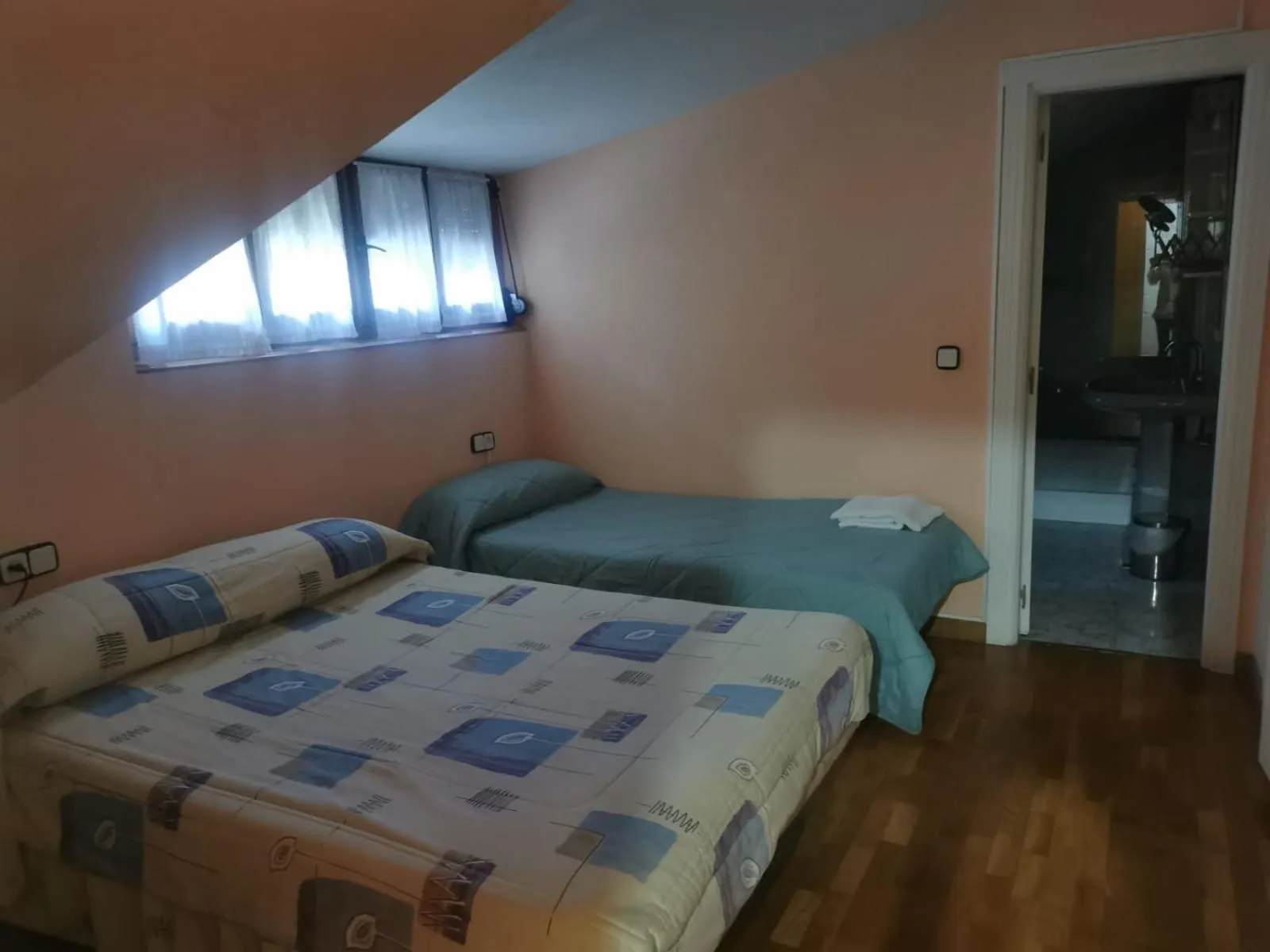 Bed in Hotel Rural Camino Medulas