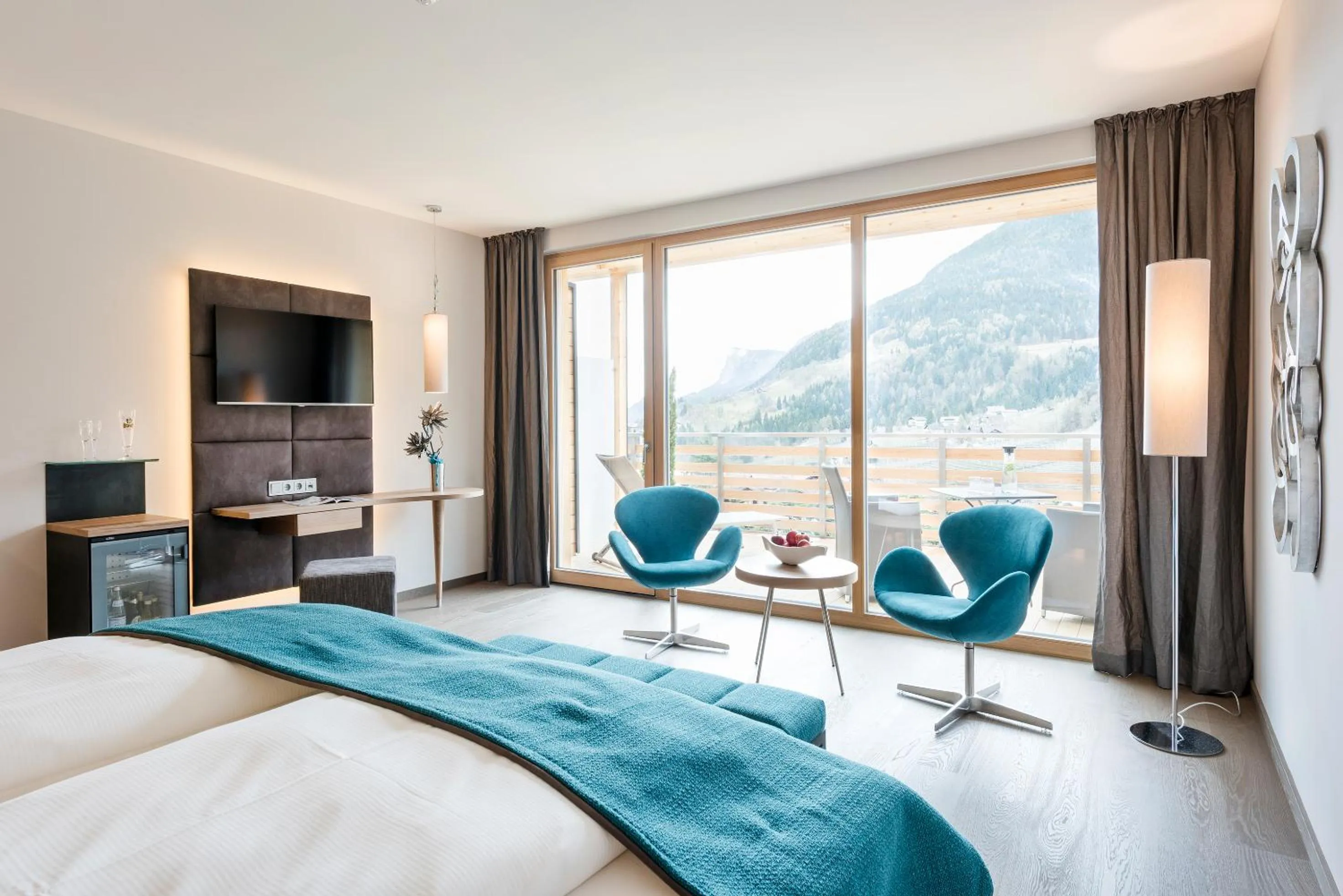 Bed in ALPIANA - green luxury Dolce Vita Hotel