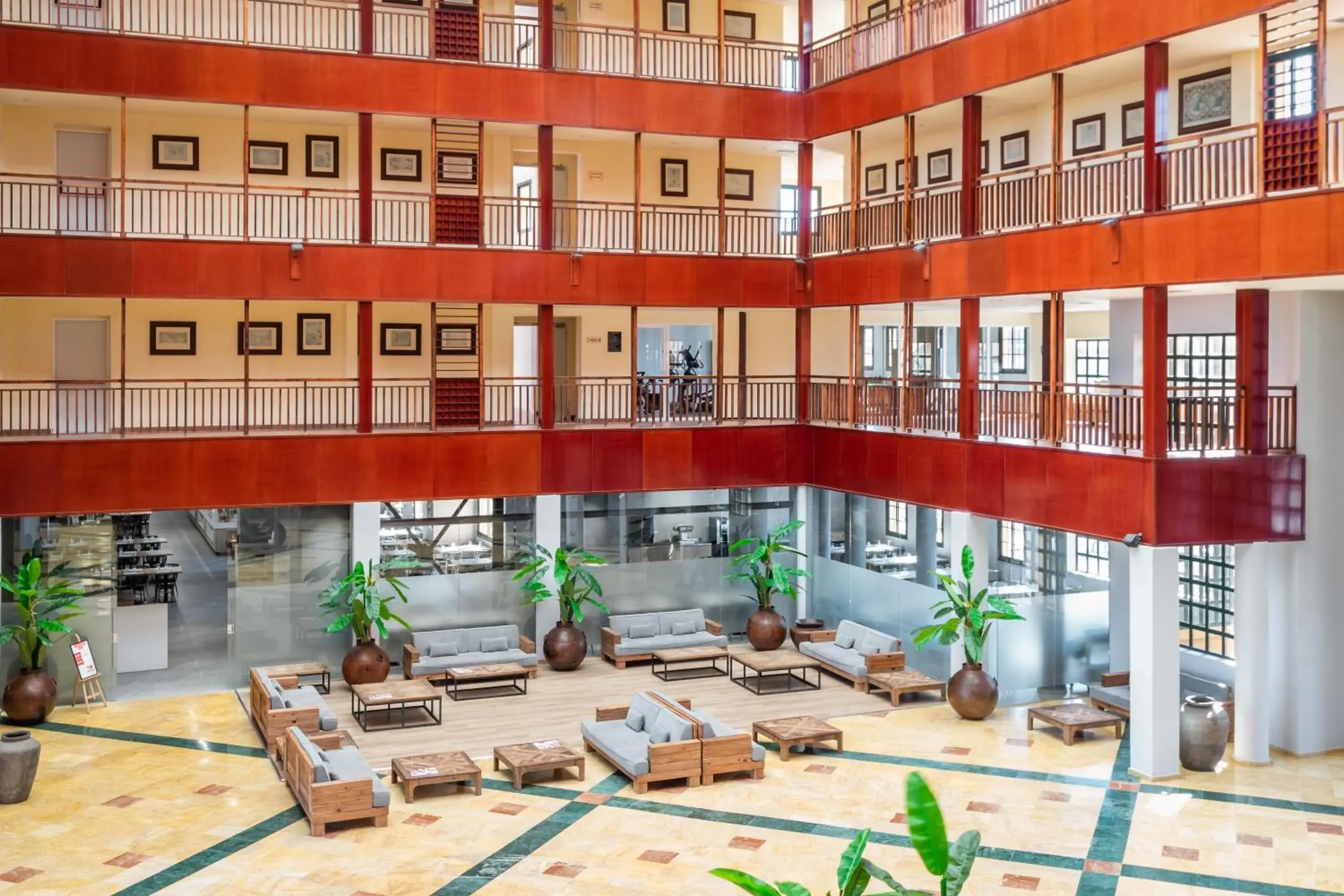 Lobby or reception in ALEGRIA Colonial Mar Aquafun Lobby or reception in ALEGRIA Colonial Mar Aquafun