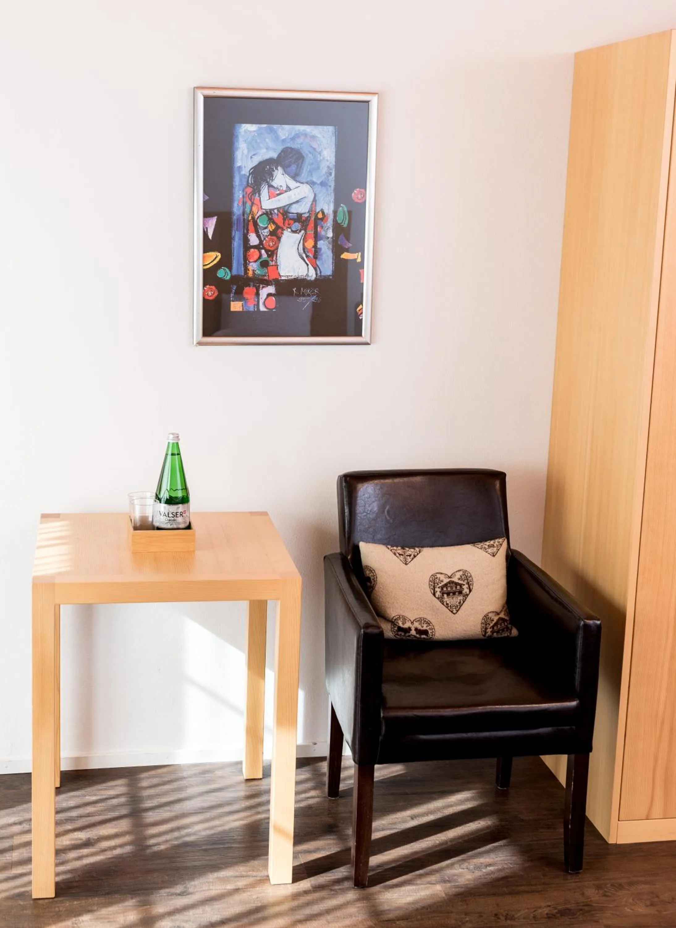 Decorative detail in Hotel Alpina