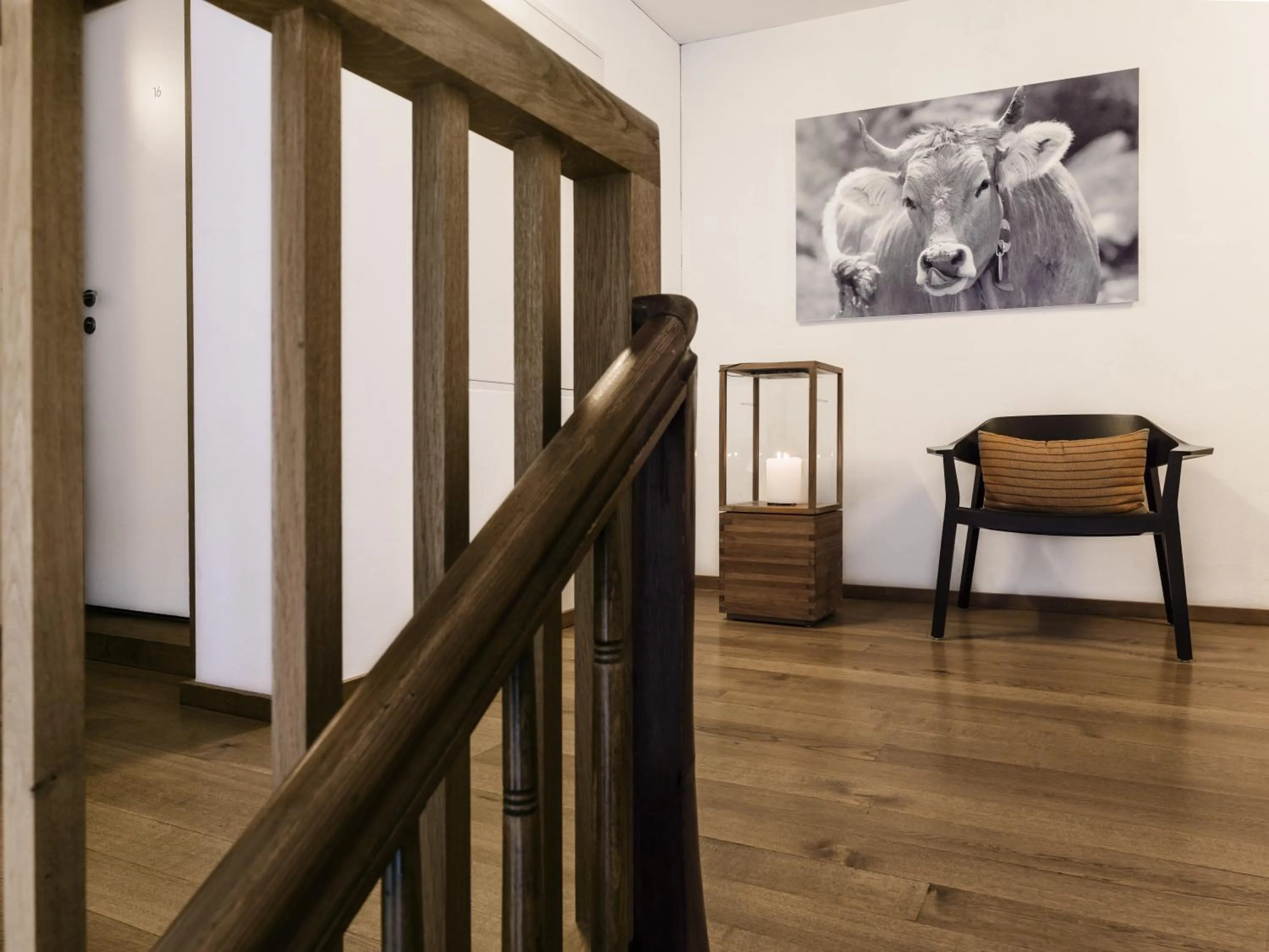 Lobby or reception in Hotel Alpina