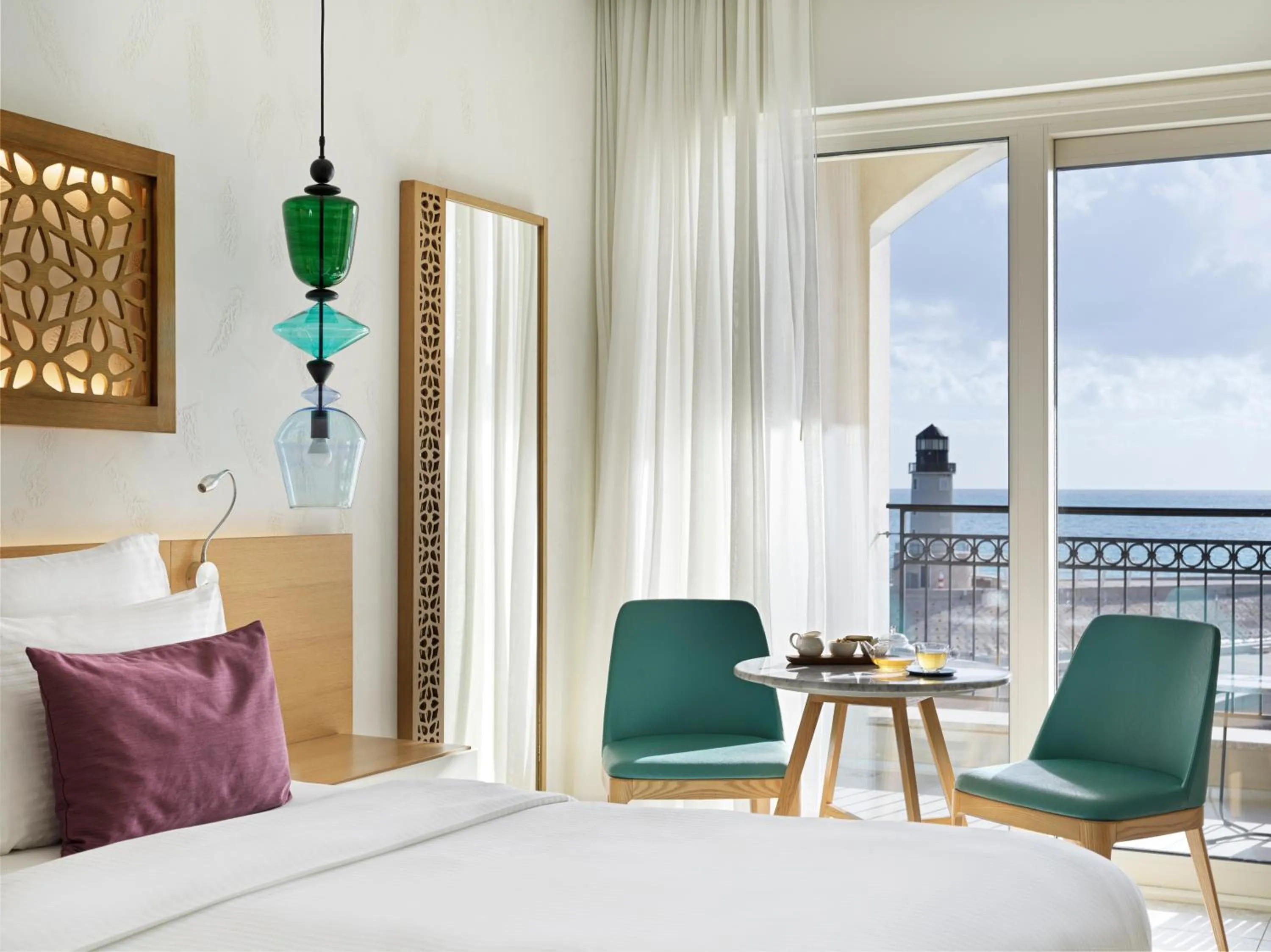 View (from property/room), Bed in The Chedi Luštica Bay