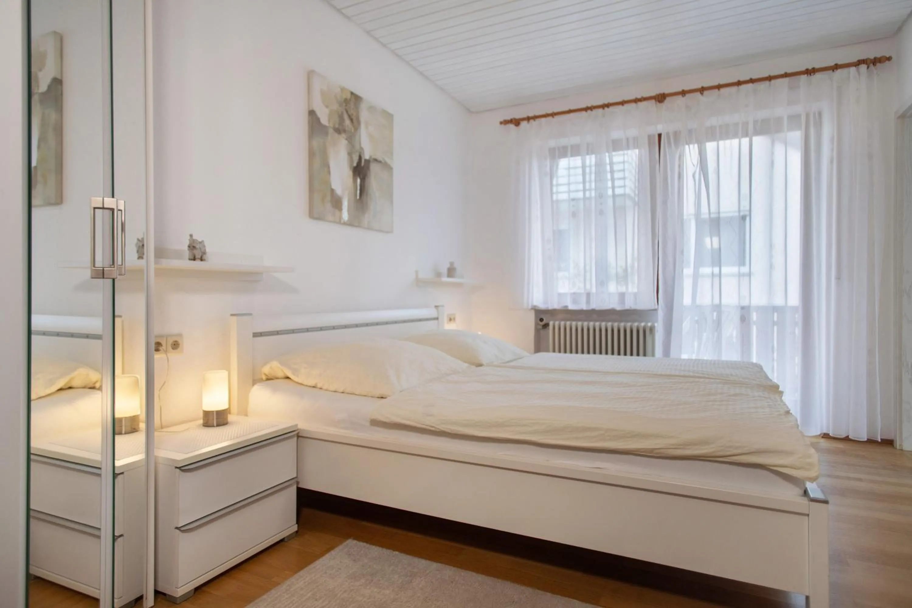 Living room, Bed in Hotel Garni Vitamari