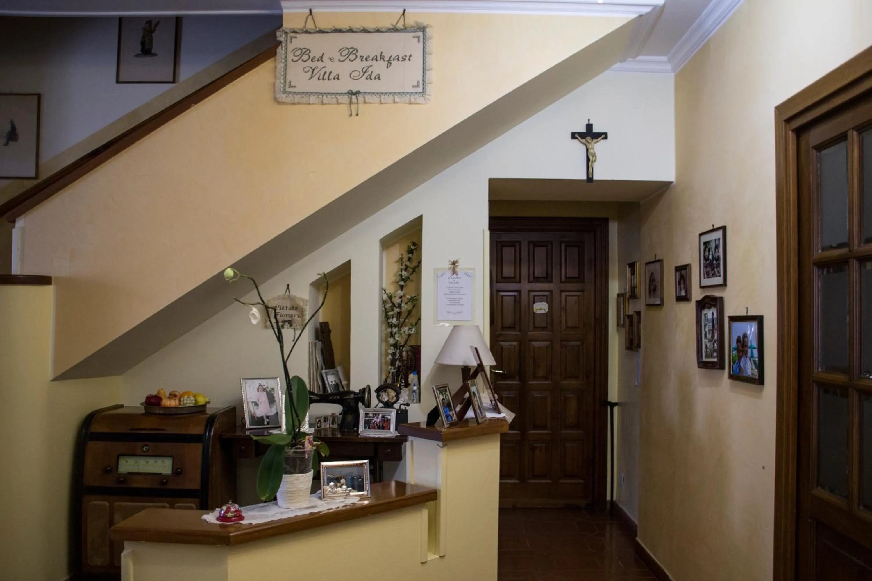 Lobby or reception in Villa Ida Bed & Breakfast