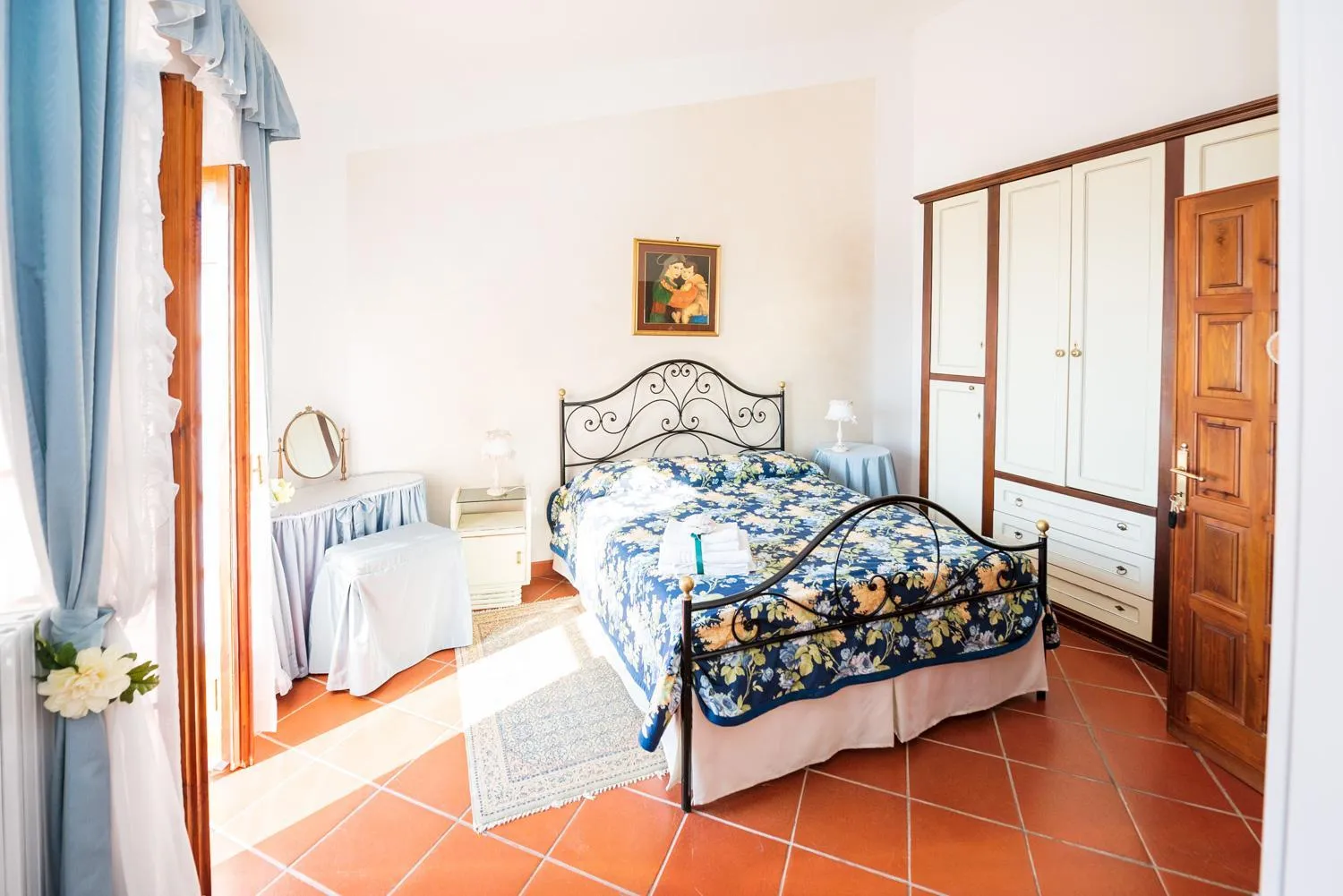 Bed in Villa Ida Bed & Breakfast