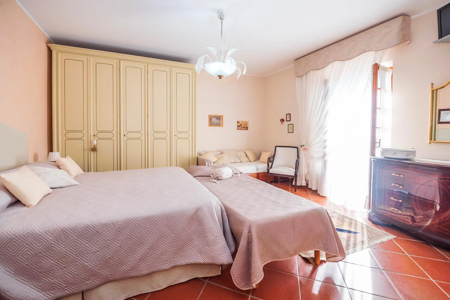 Bed in Villa Ida Bed & Breakfast