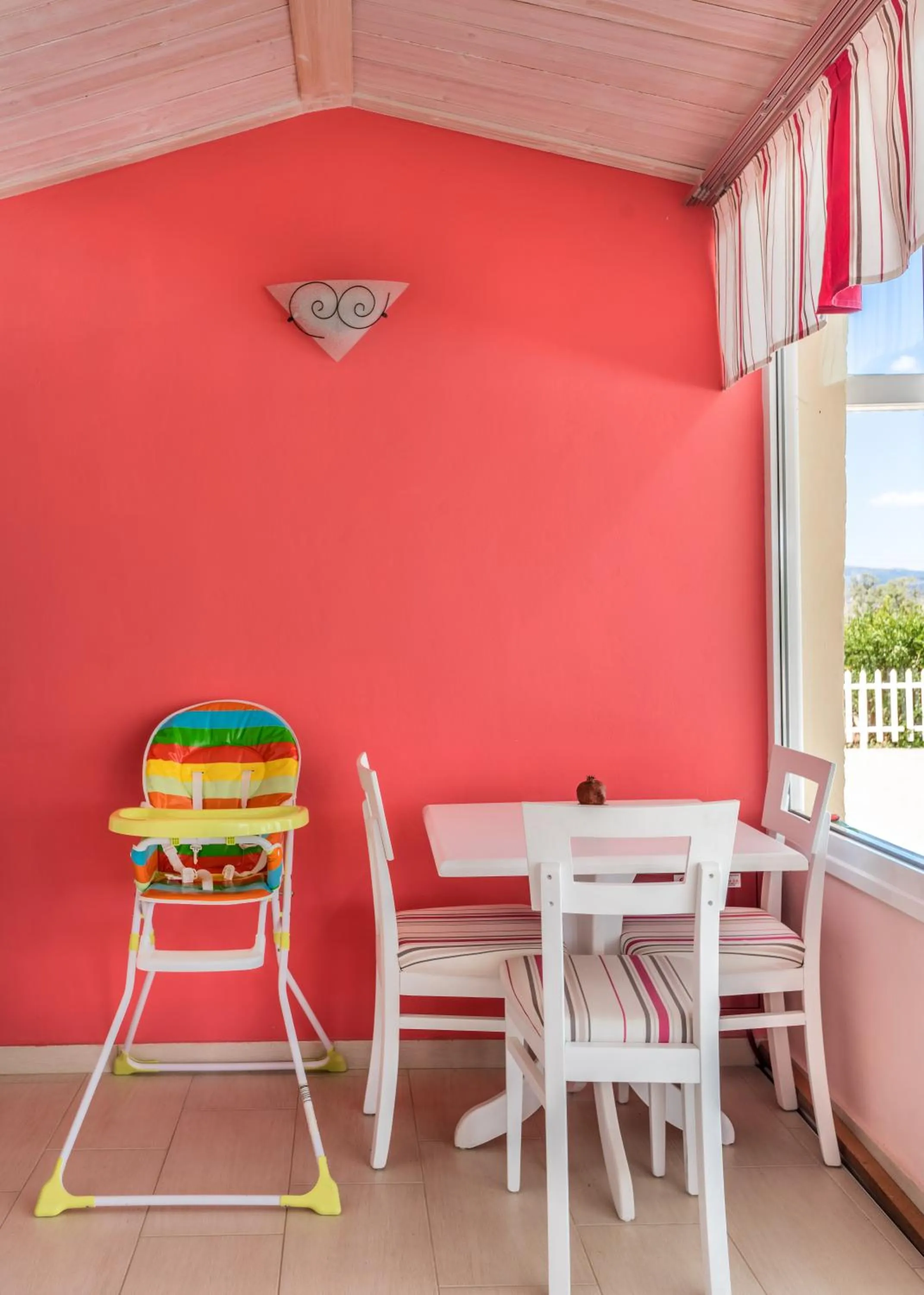 Seating area in Leonidas Resort