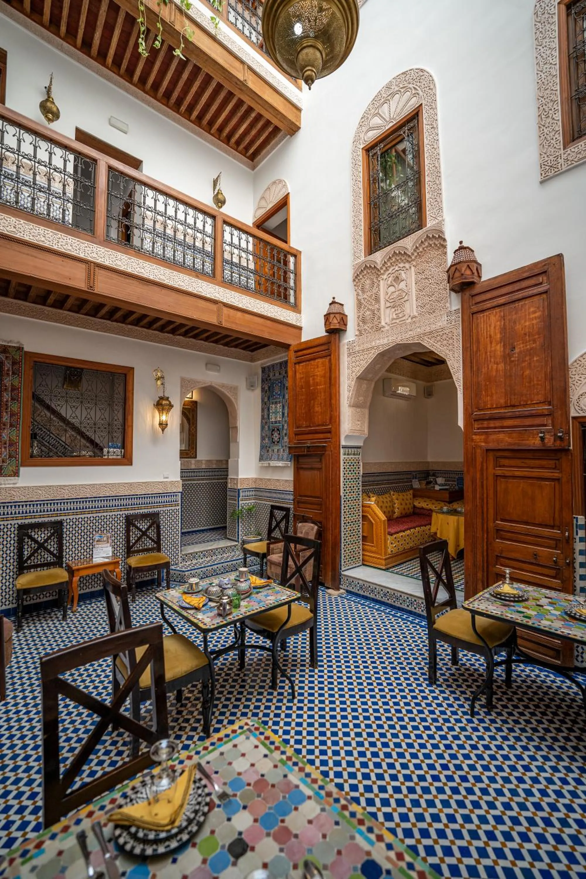Seating area in Dar D'or Fes