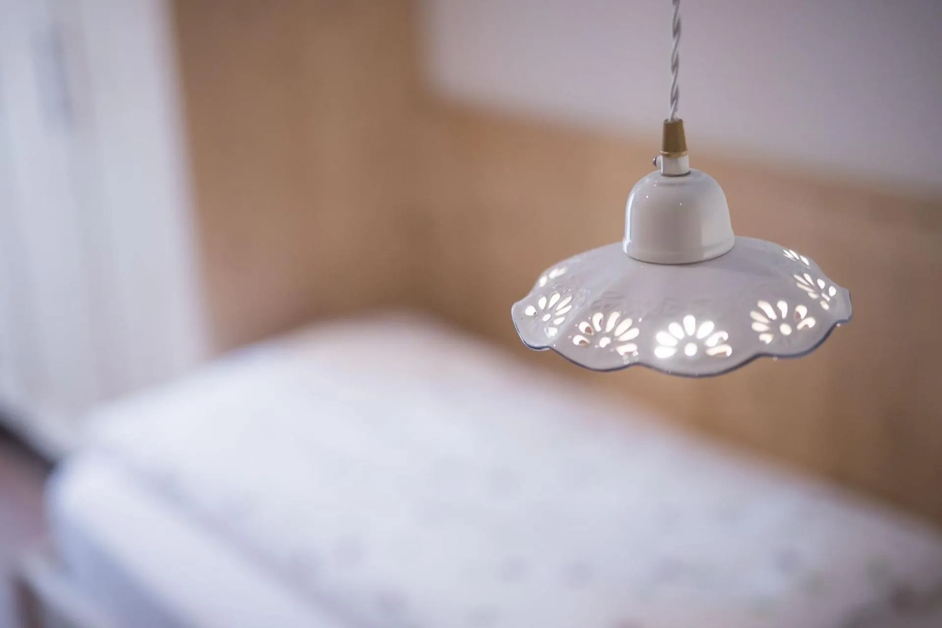 Decorative detail, Bed in Emma Historic Hotel