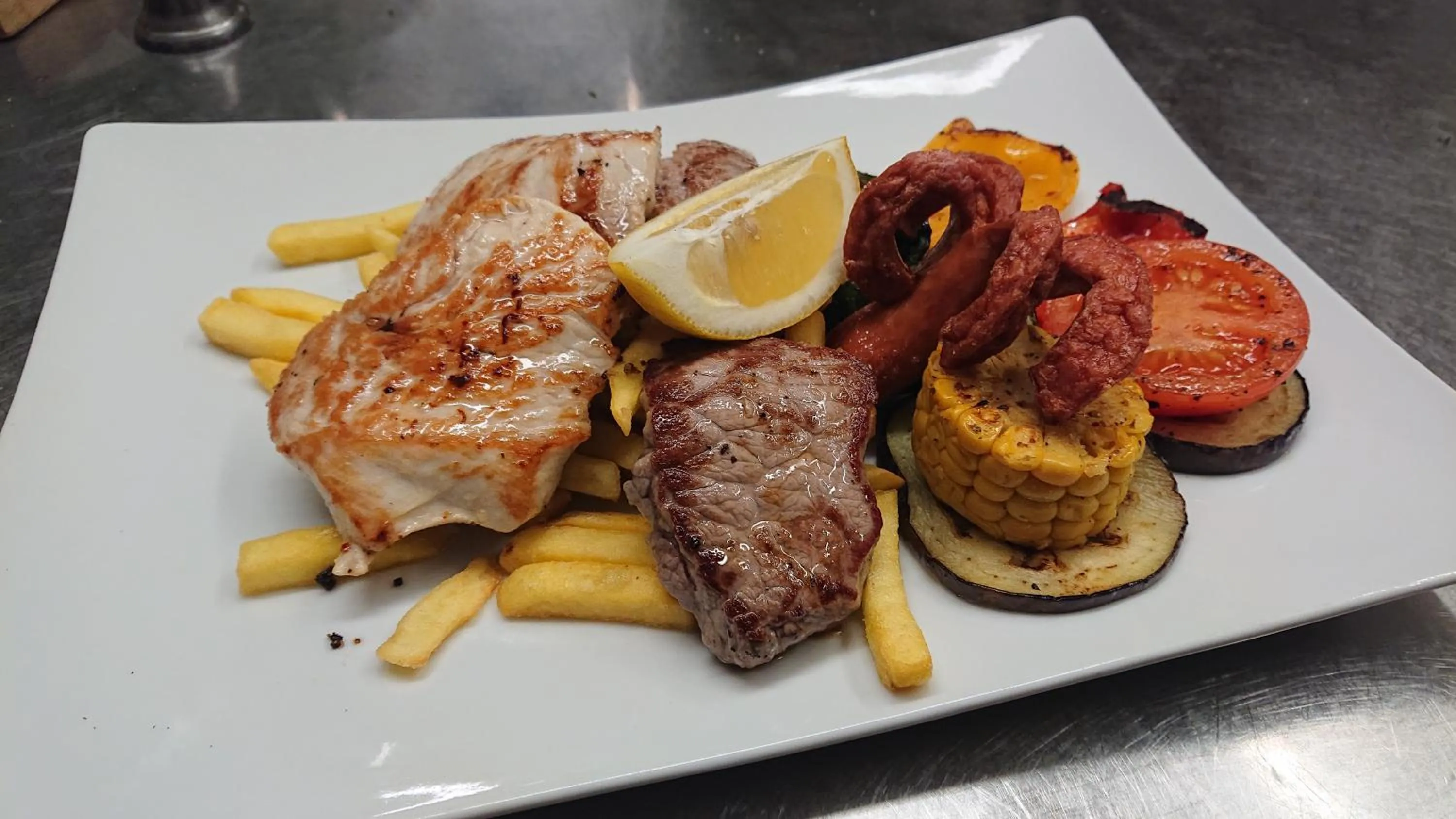 Food close-up in Emma Historic Hotel