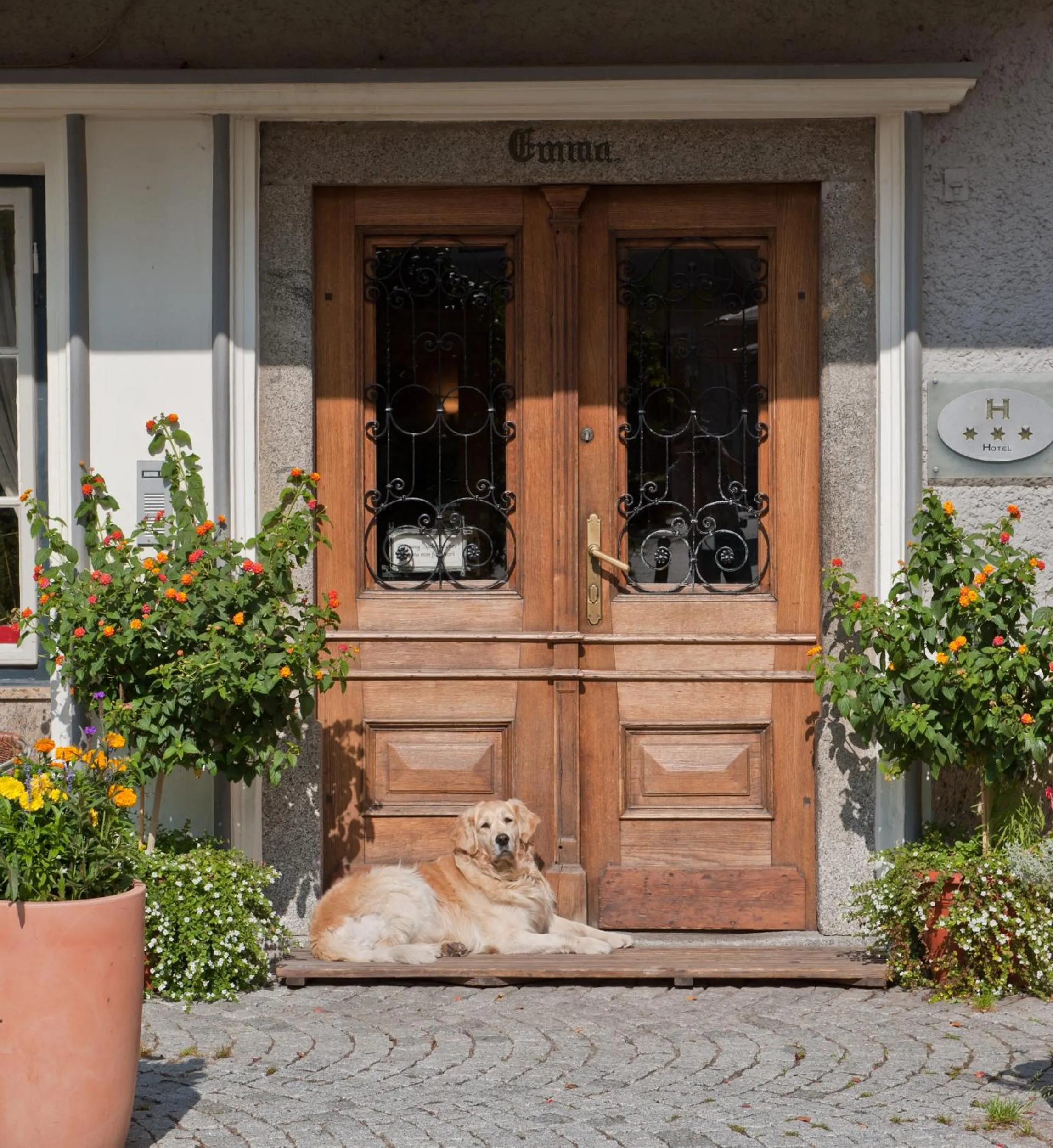 Facade/entrance in Emma Historic Hotel
