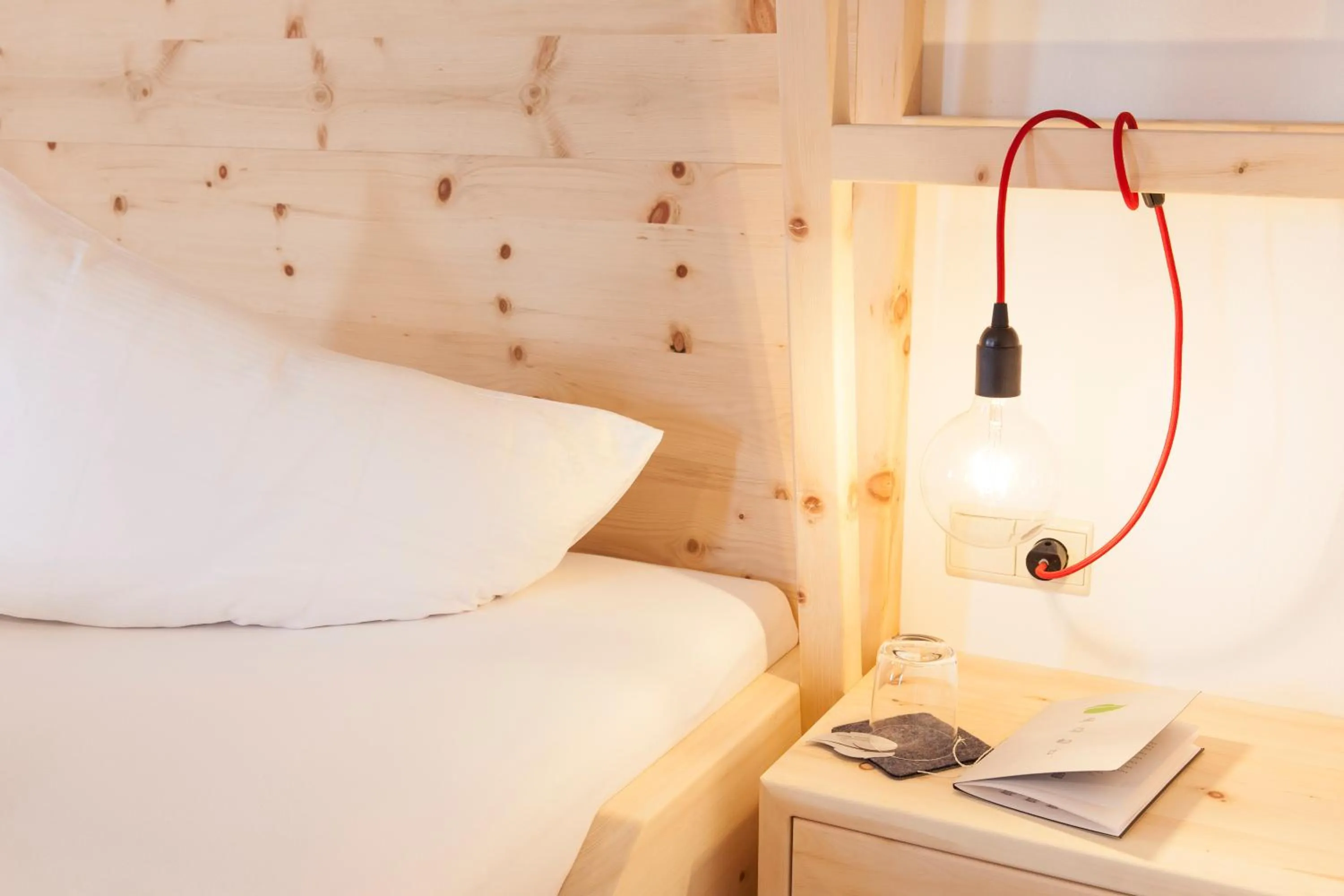 Bed in Hotel-Chalet Pennhof