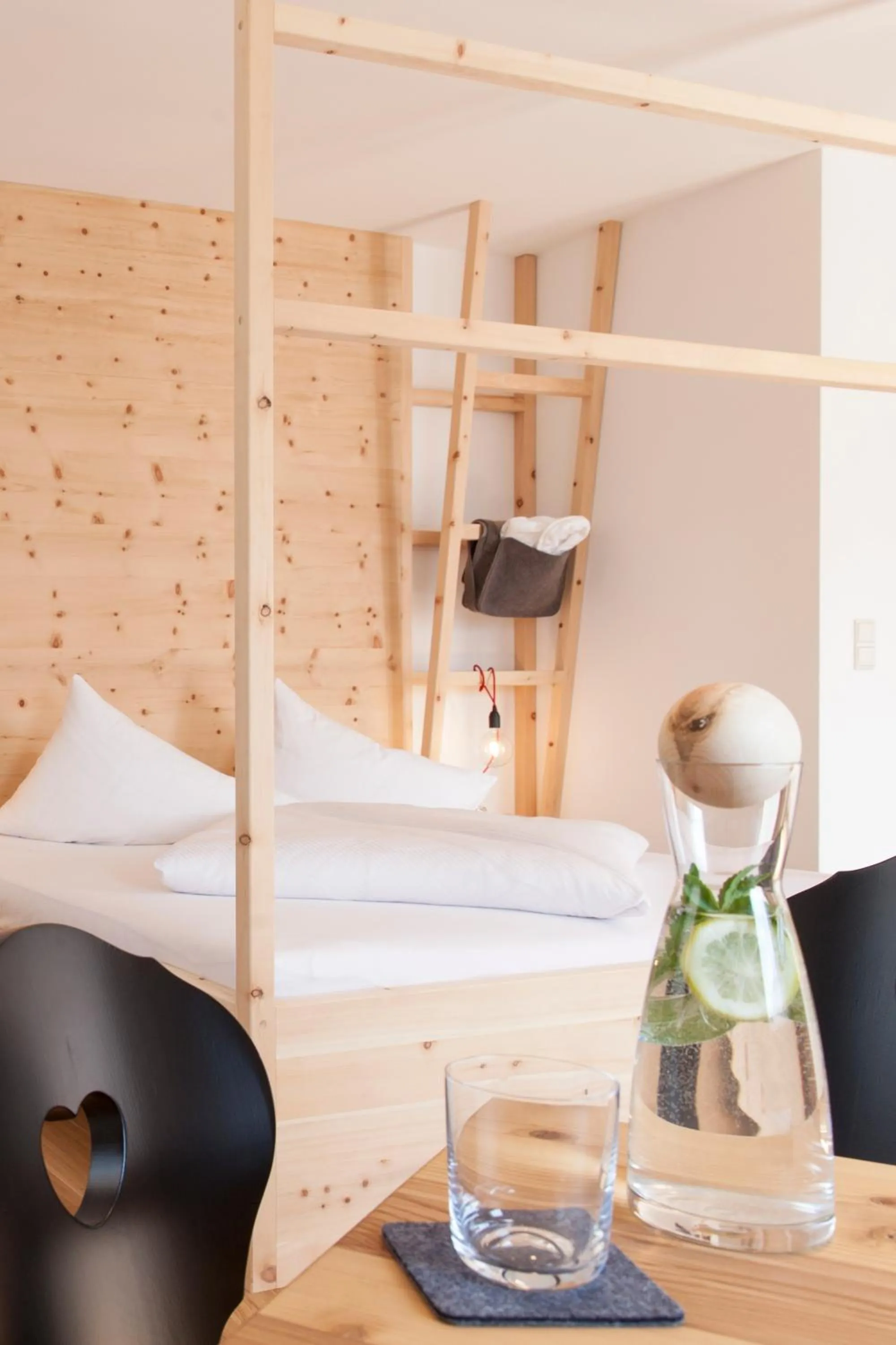 Bed in Hotel-Chalet Pennhof