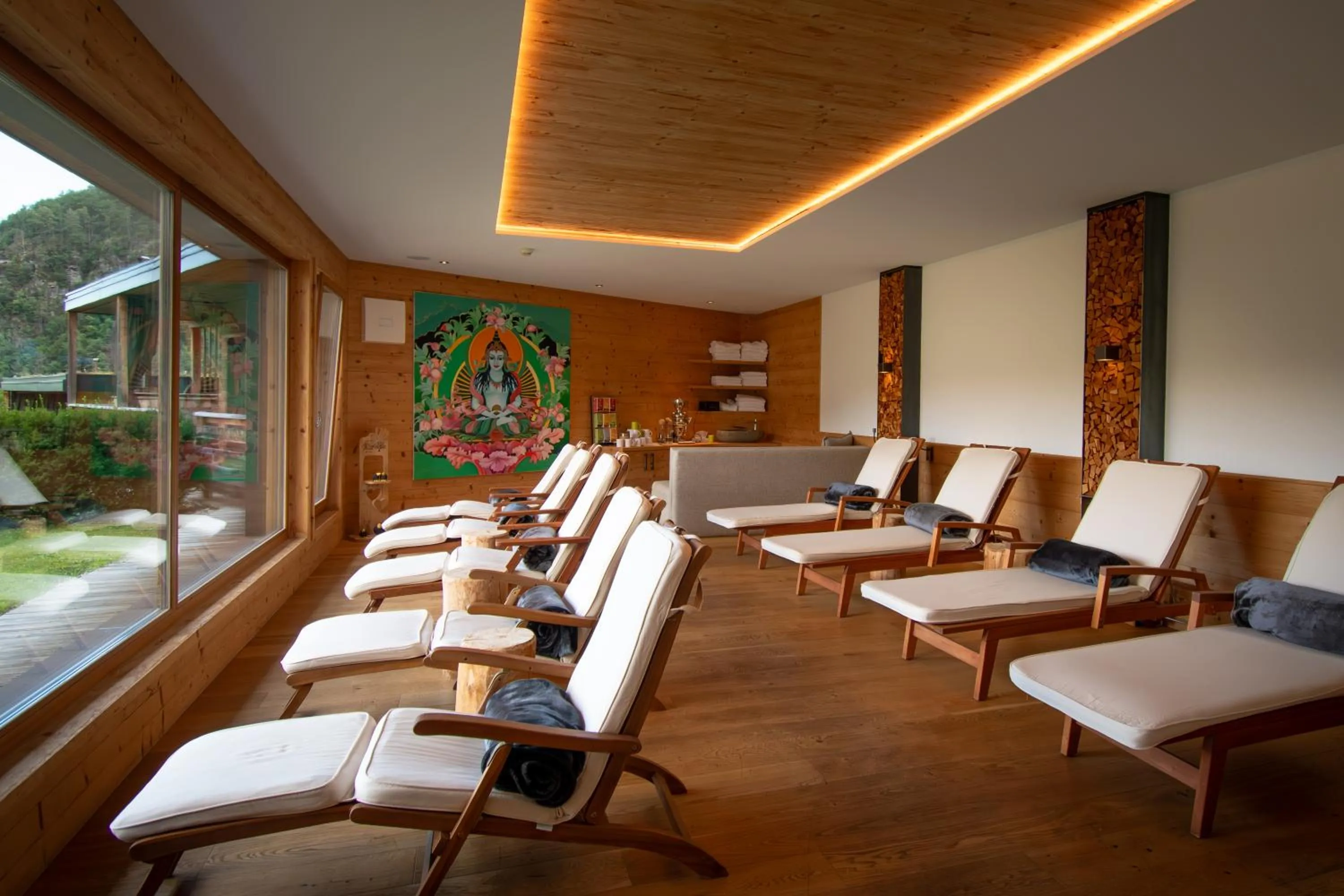 Living room in Hotel-Chalet Pennhof