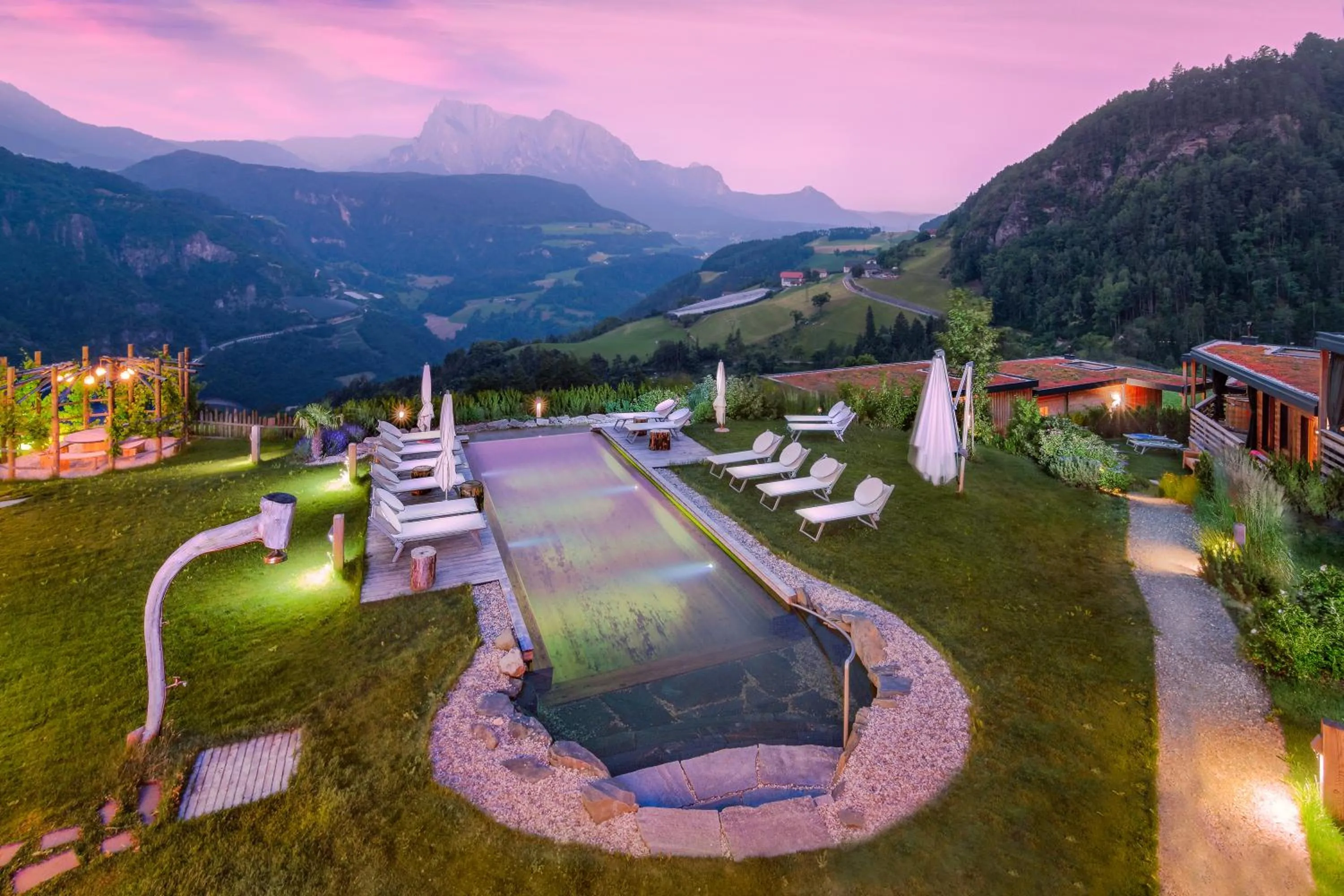 Garden in Hotel-Chalet Pennhof