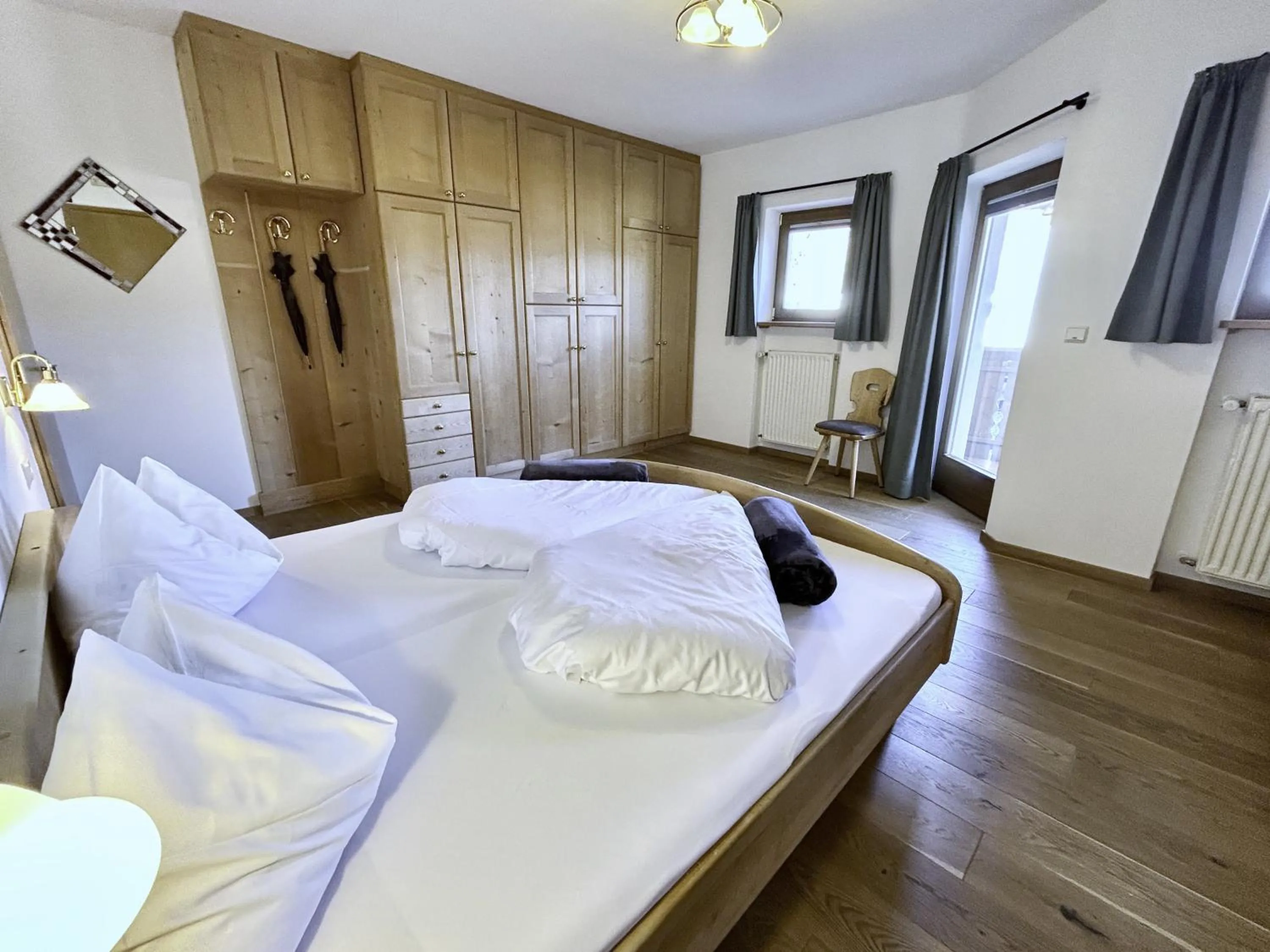Bed in Hotel-Chalet Pennhof