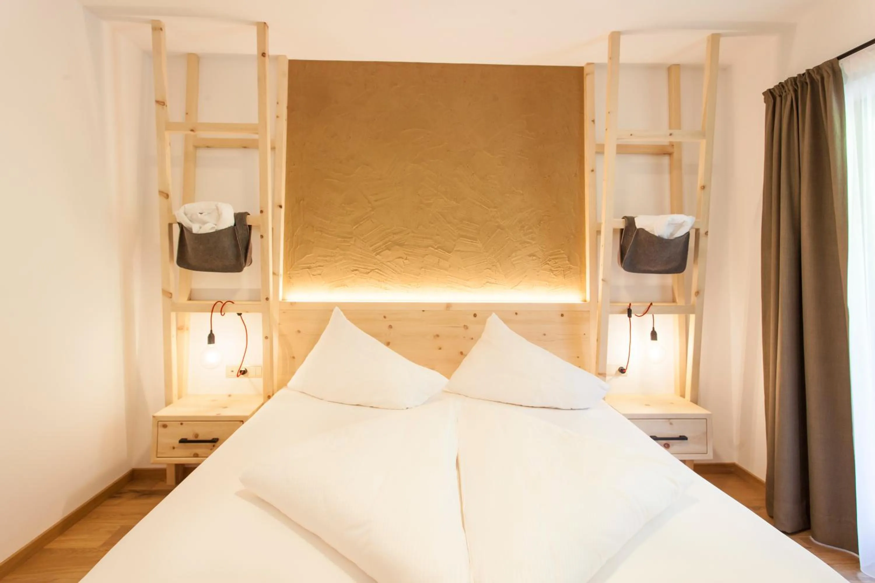 Bed in Hotel-Chalet Pennhof
