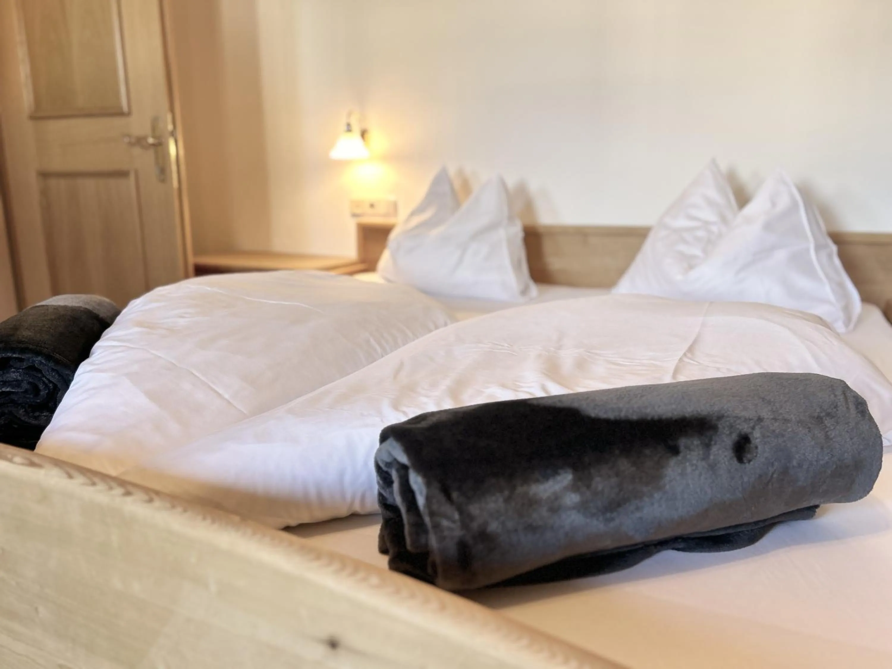 Bed in Hotel-Chalet Pennhof