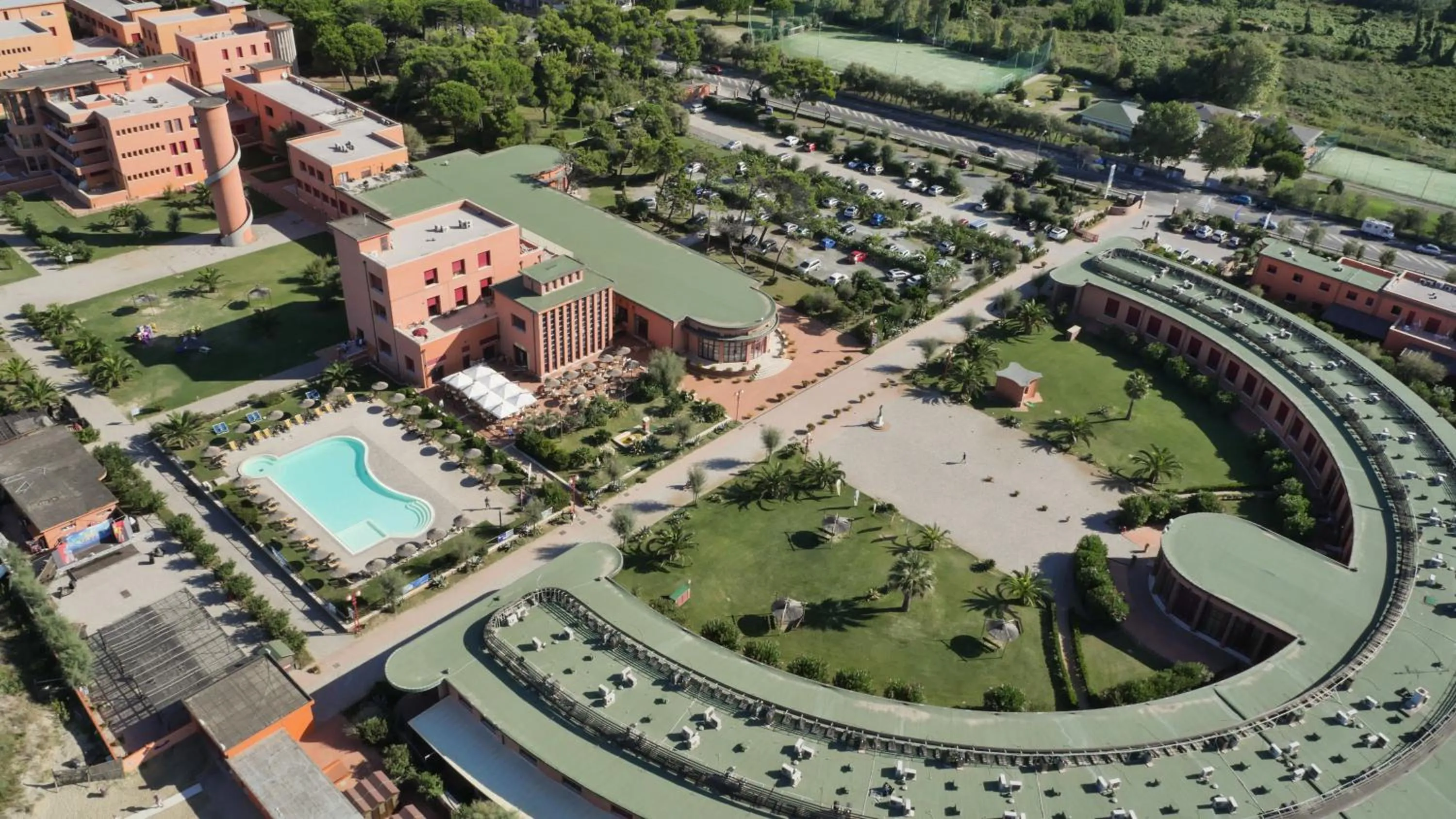 Bird's eye view in Toscana Sport Resort