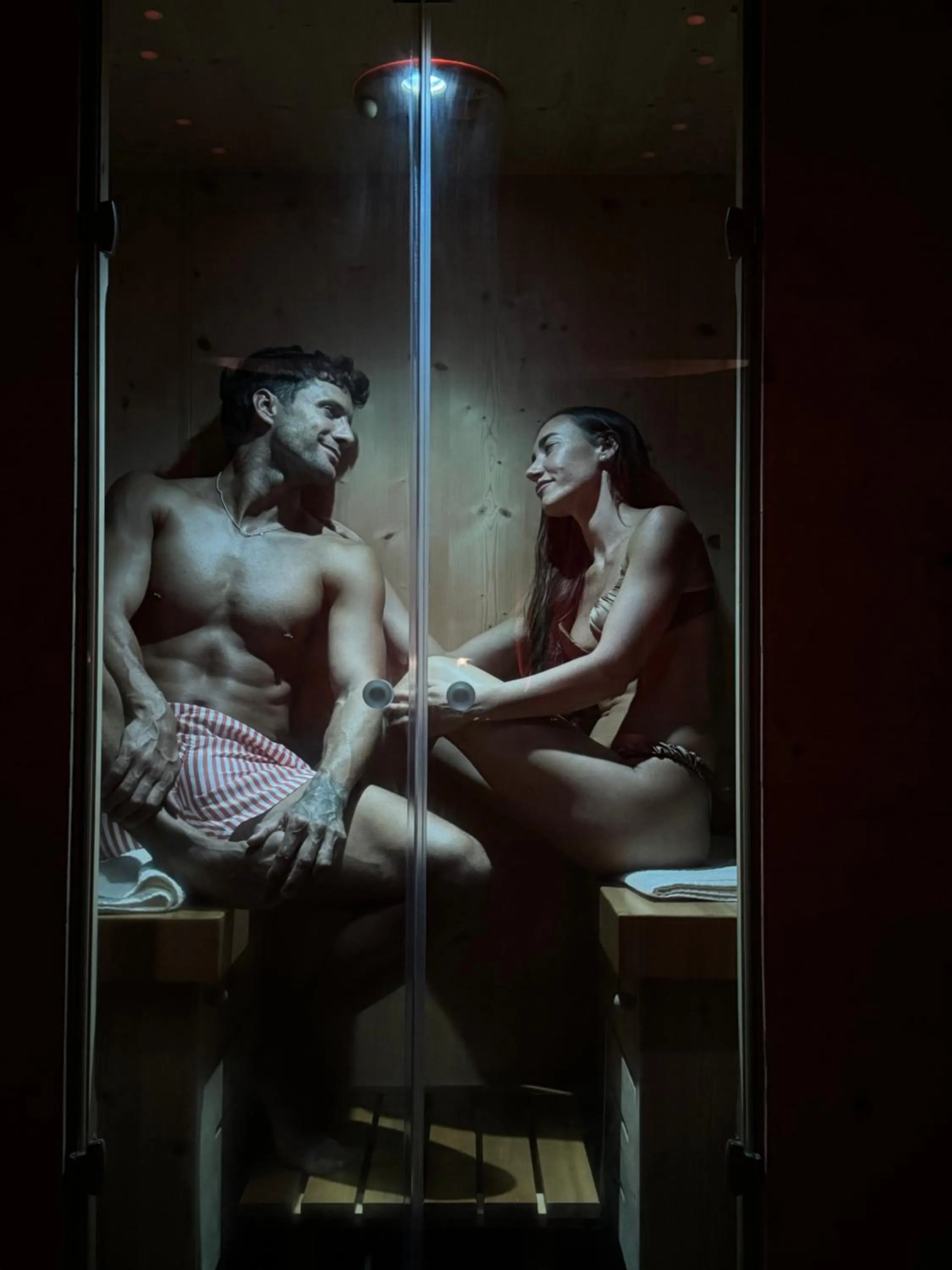 Sauna in Hotel Al Lago