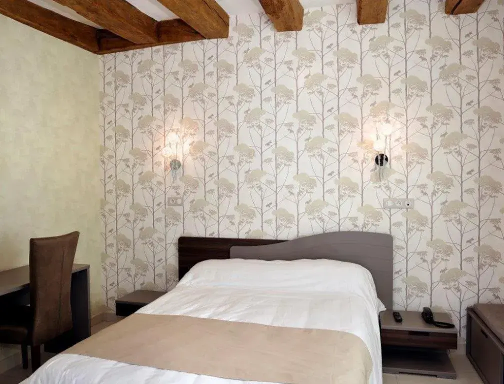 Double Room - Disability Access in Hôtel Auberge de la Bonde logis Double Room - Disability Access in Hôtel Auberge de la Bonde logis