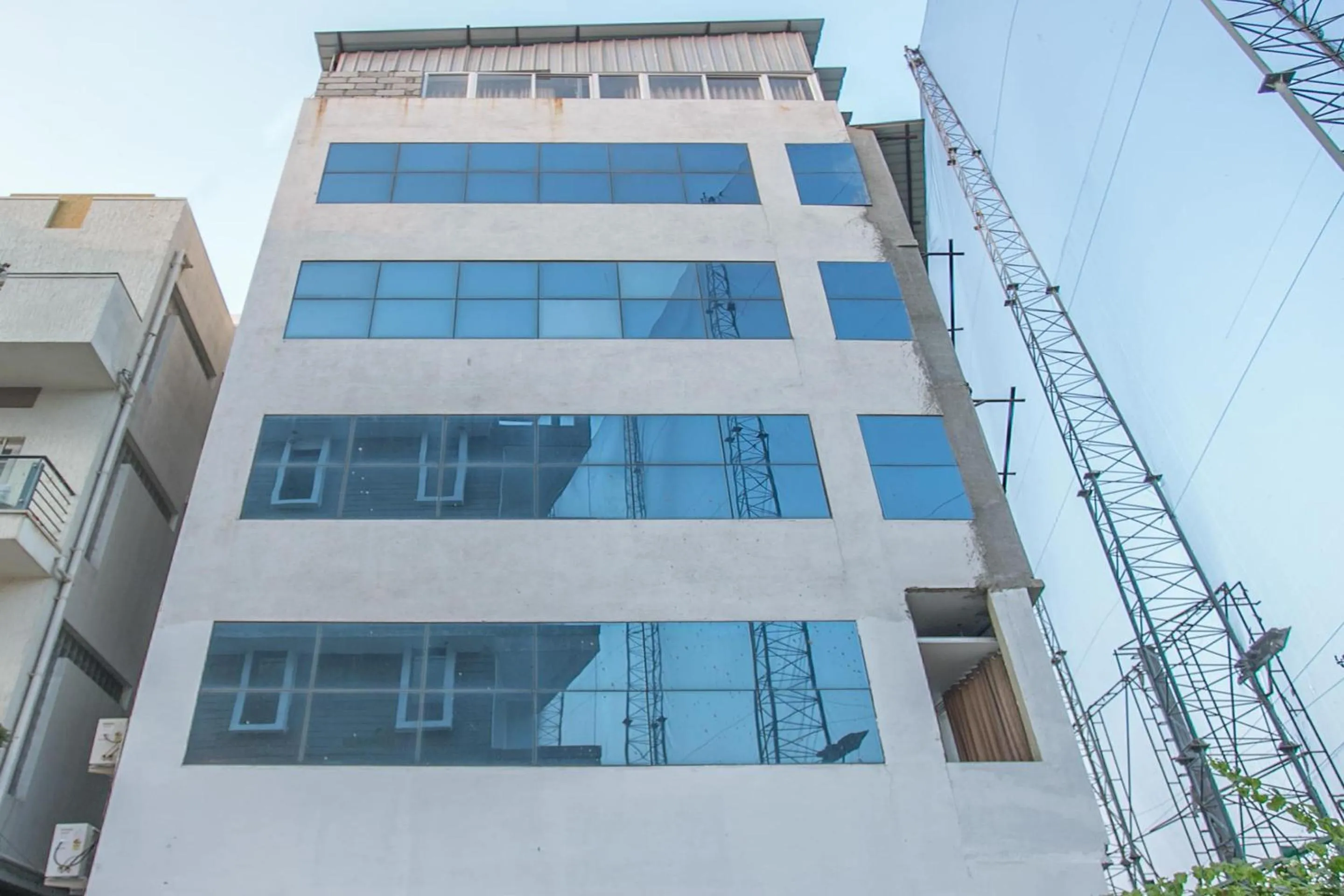 Facade/entrance in Hotel O Corner Golf View Near Embassy Golf Link Business Park