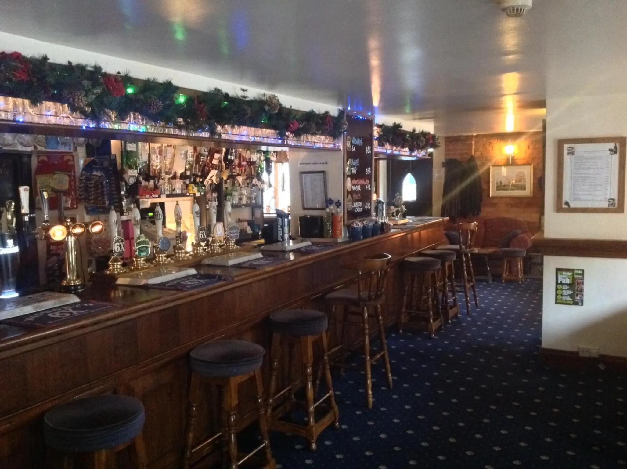 Alcoholic drinks in The Jolly Huntsman