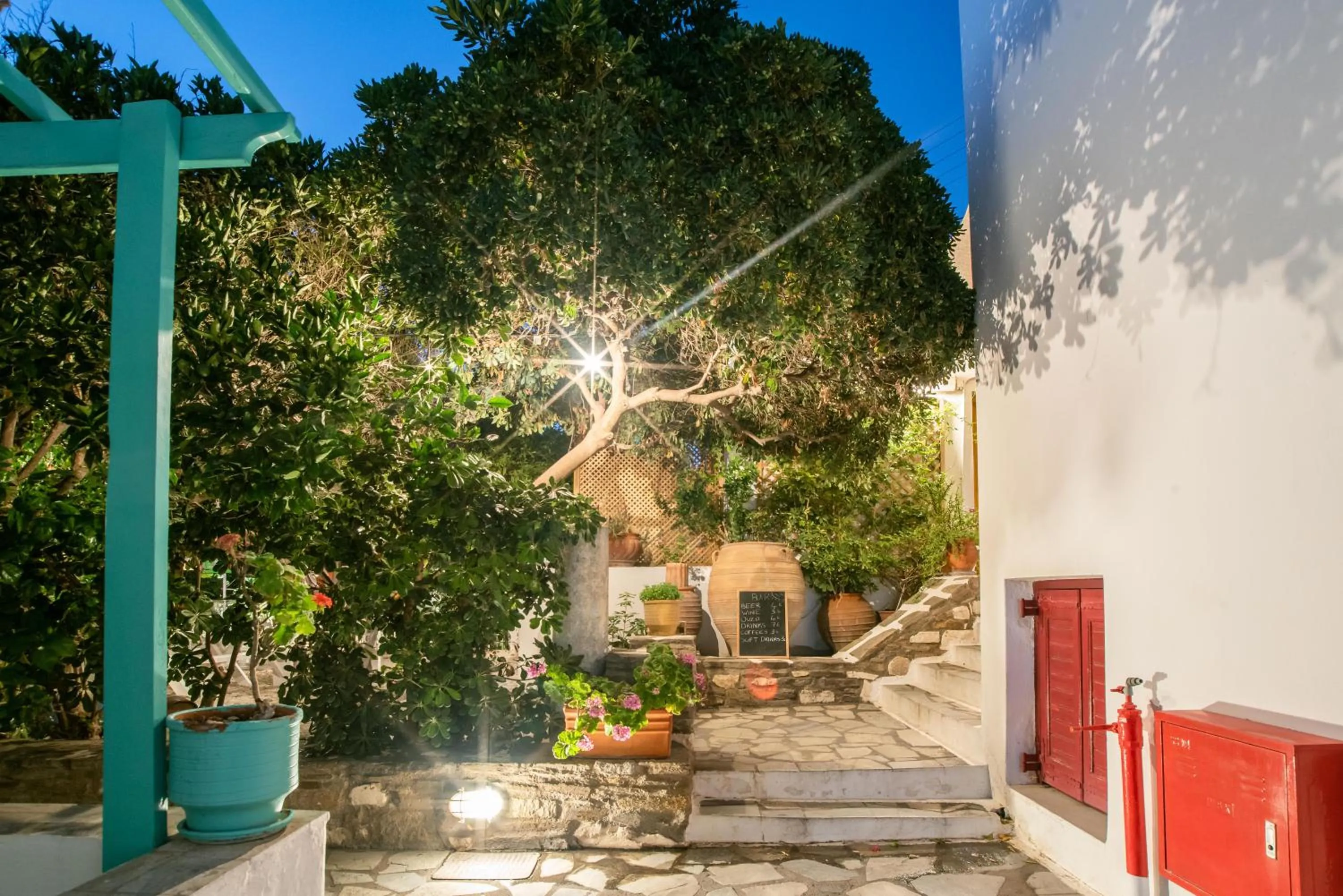 Garden in Aegean Village