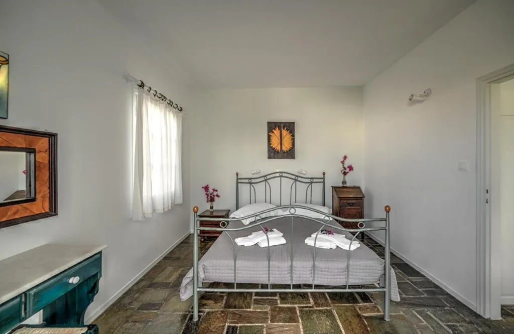 Bed in Aegean Village