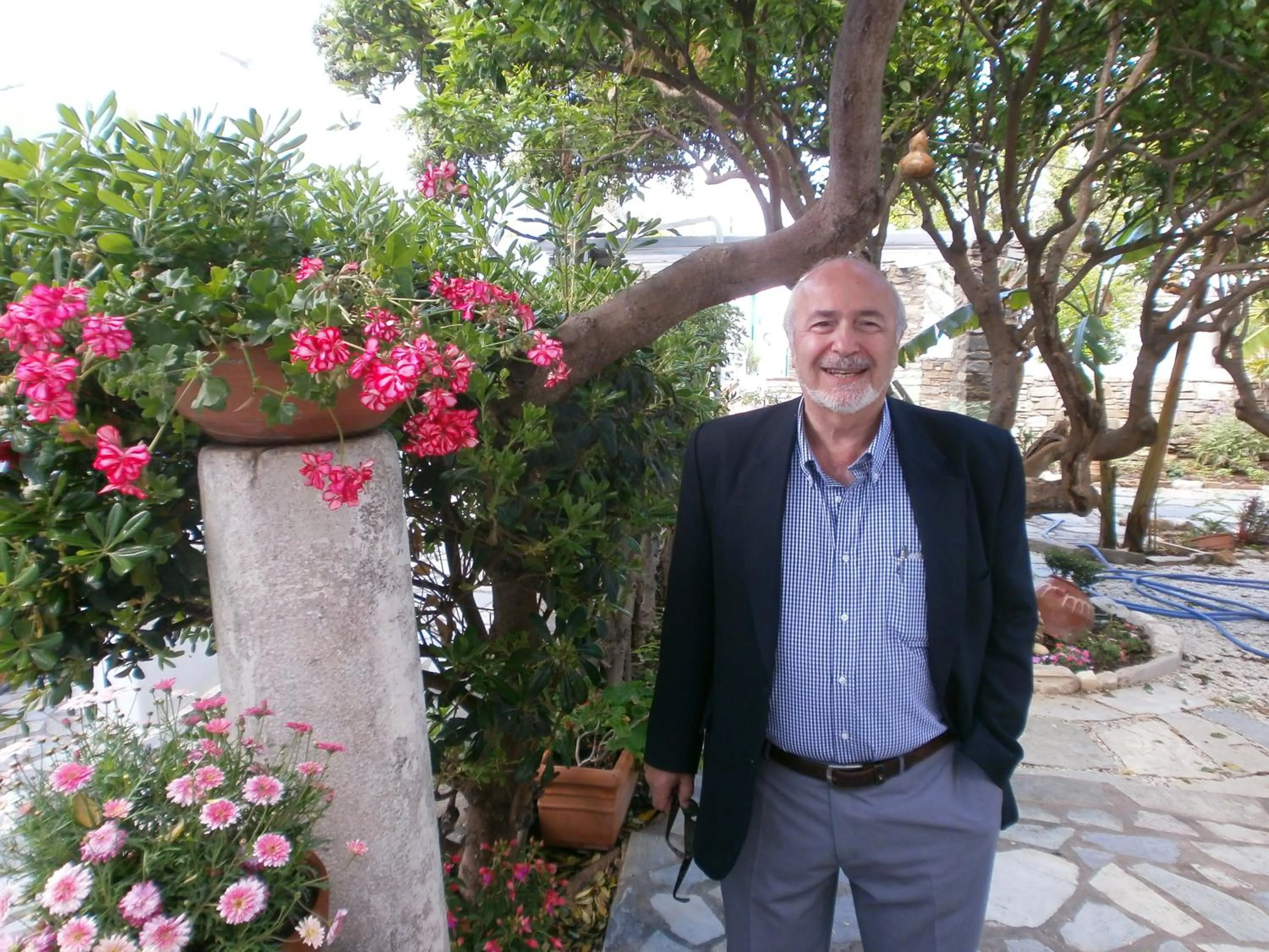 Staff in Aegean Village