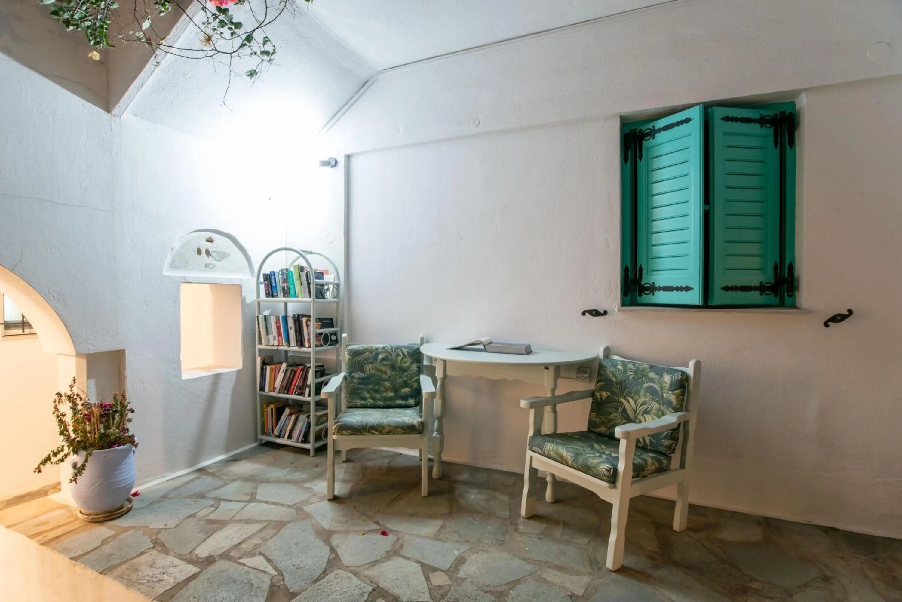 Seating area in Aegean Village