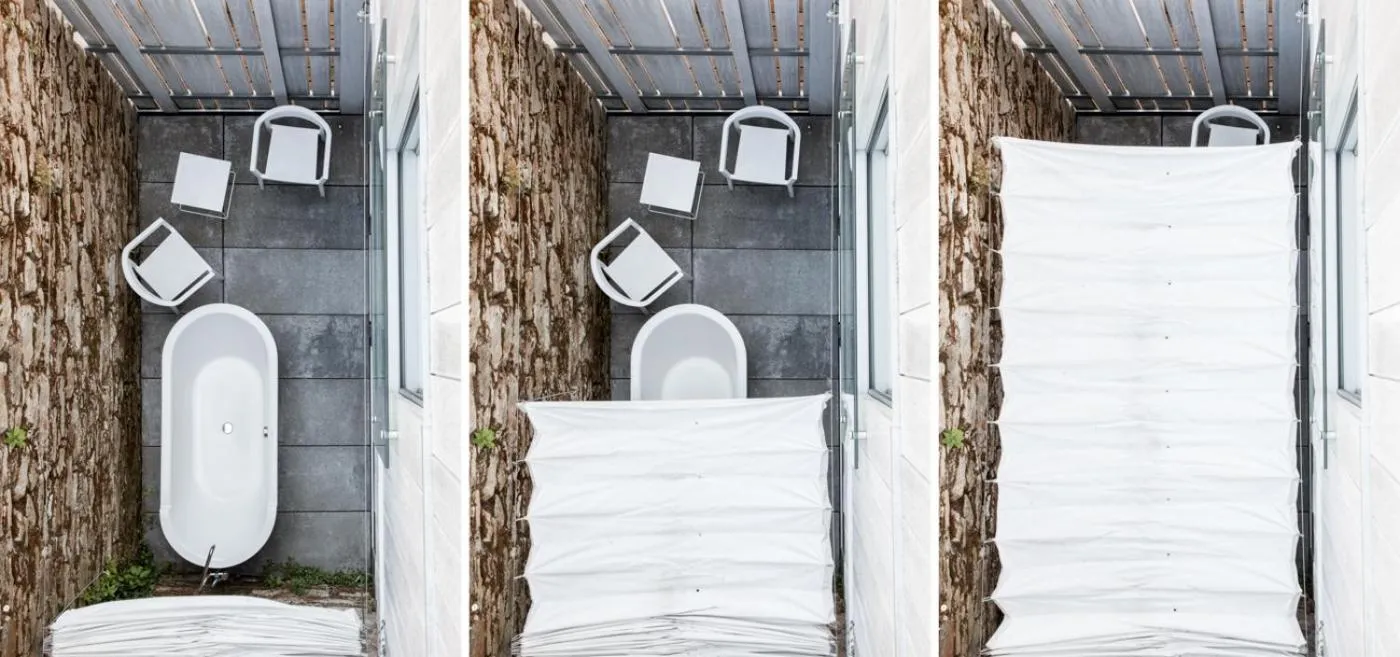 Balcony/Terrace in Moure Hotel