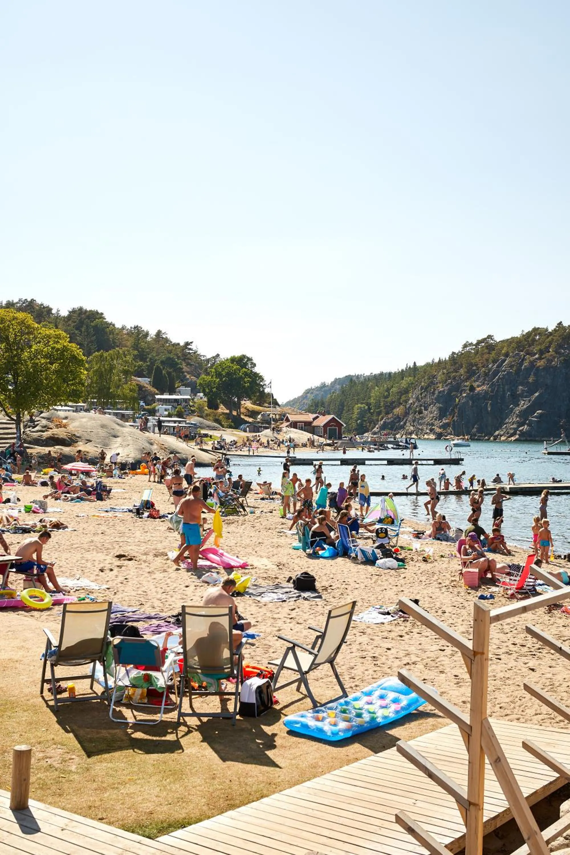 Summer in Lagunen Cottages and Hostel