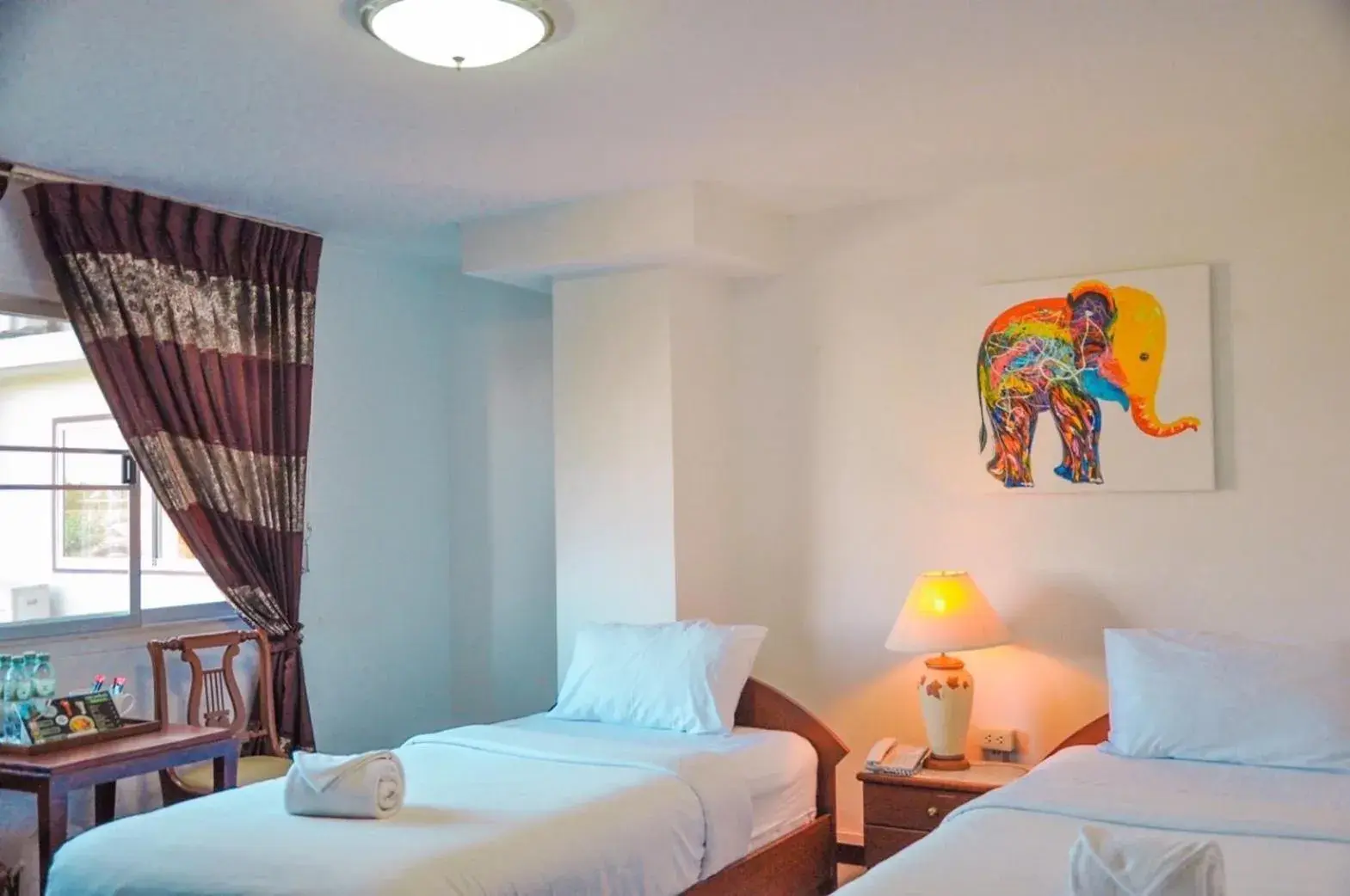 Bedroom, Bed in Regent Lodge Lampang Bedroom, Bed in Regent Lodge Lampang