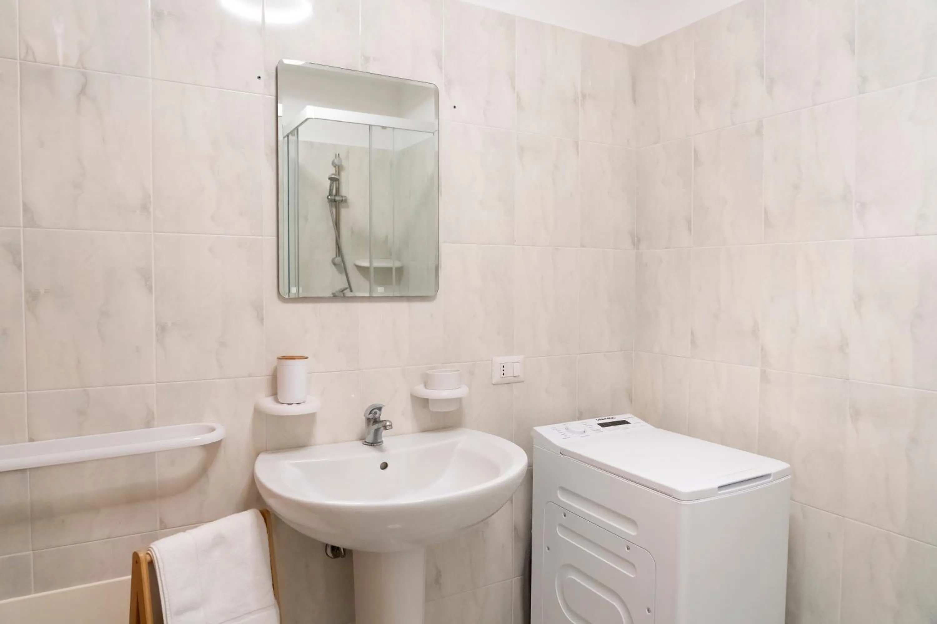 Bathroom in Residence Tabù by Le Dune Villas