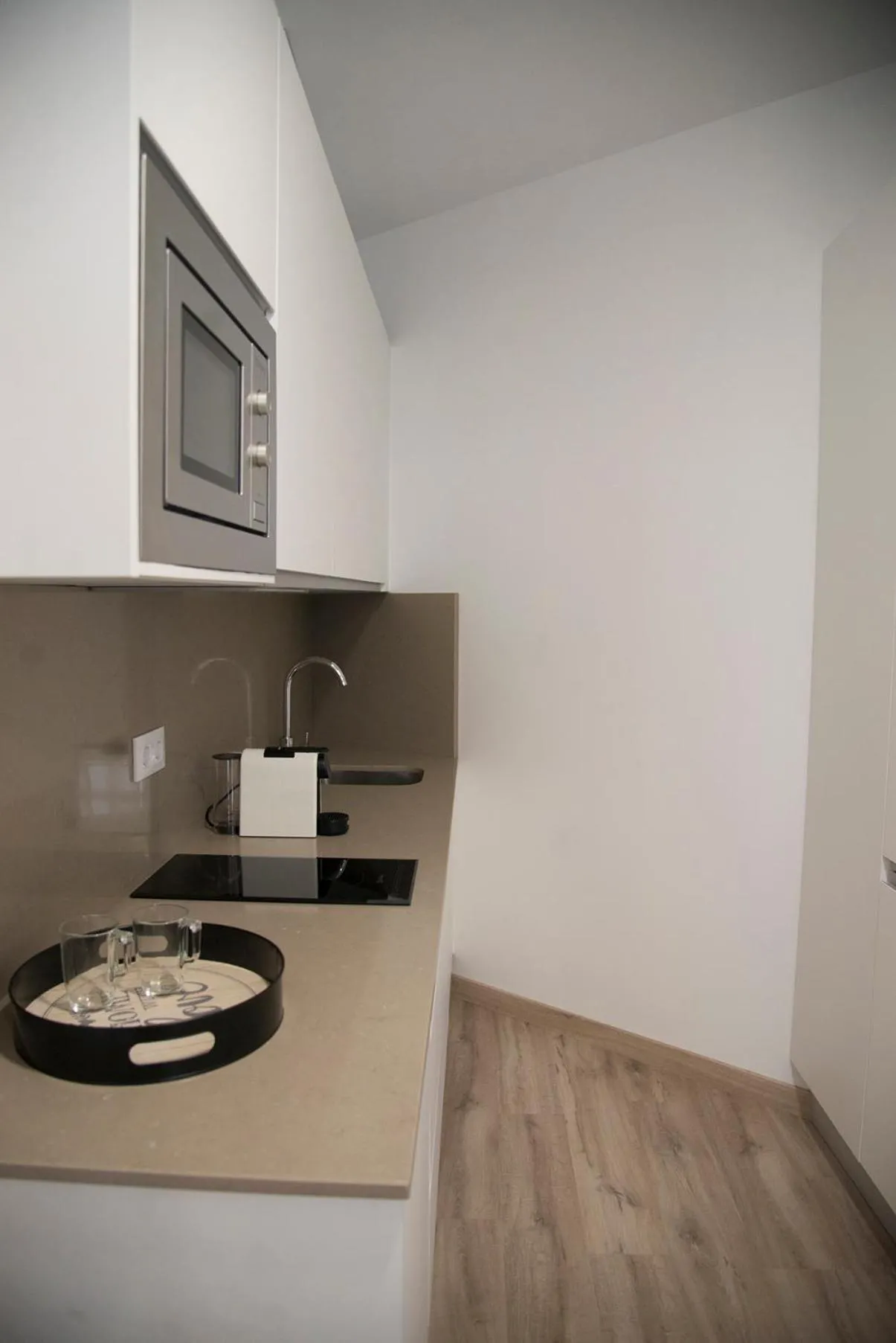 Kitchen or kitchenette in Apartamentos Core Suite Sevilla