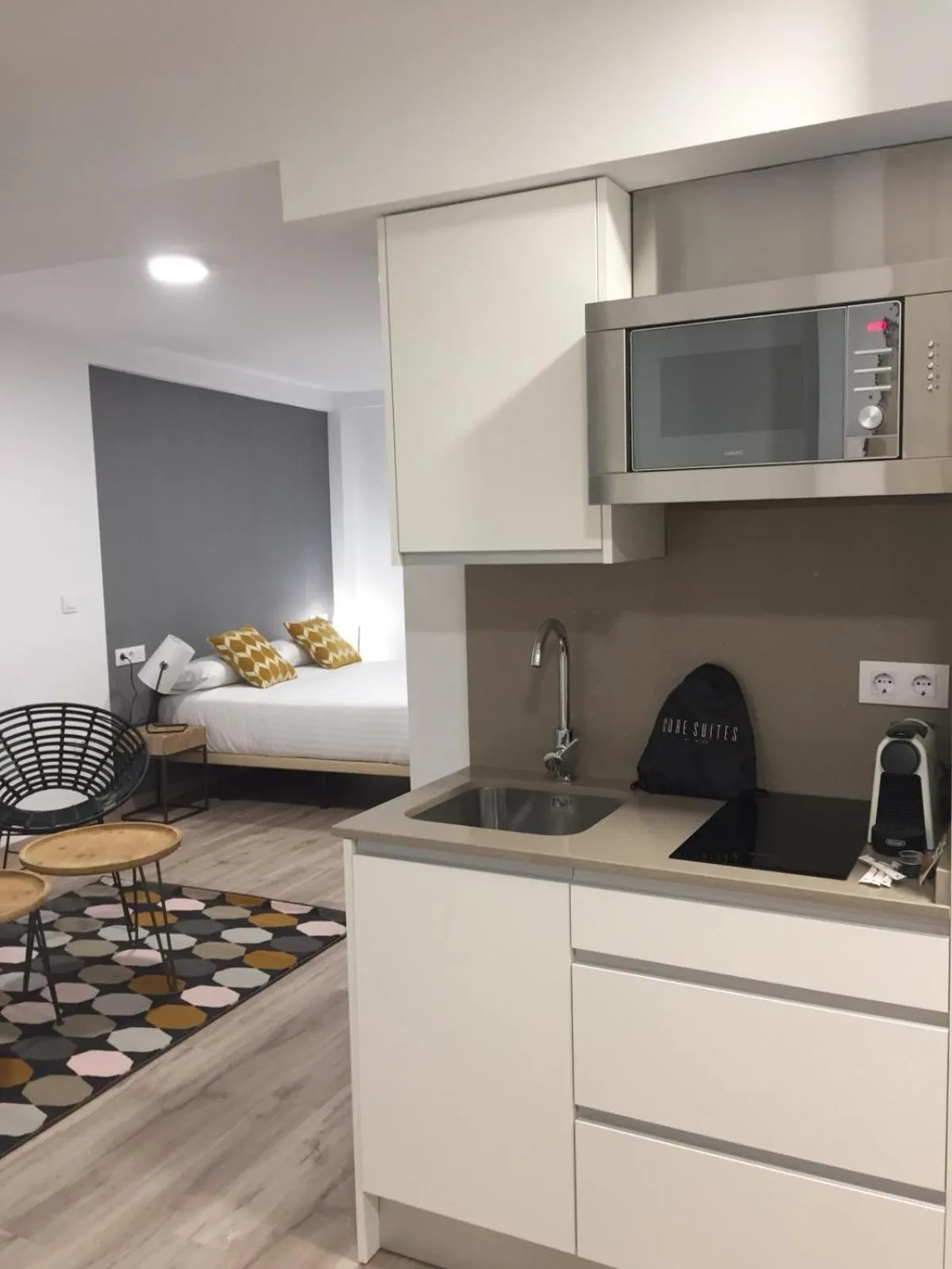 Living room in Apartamentos Core Suite Sevilla