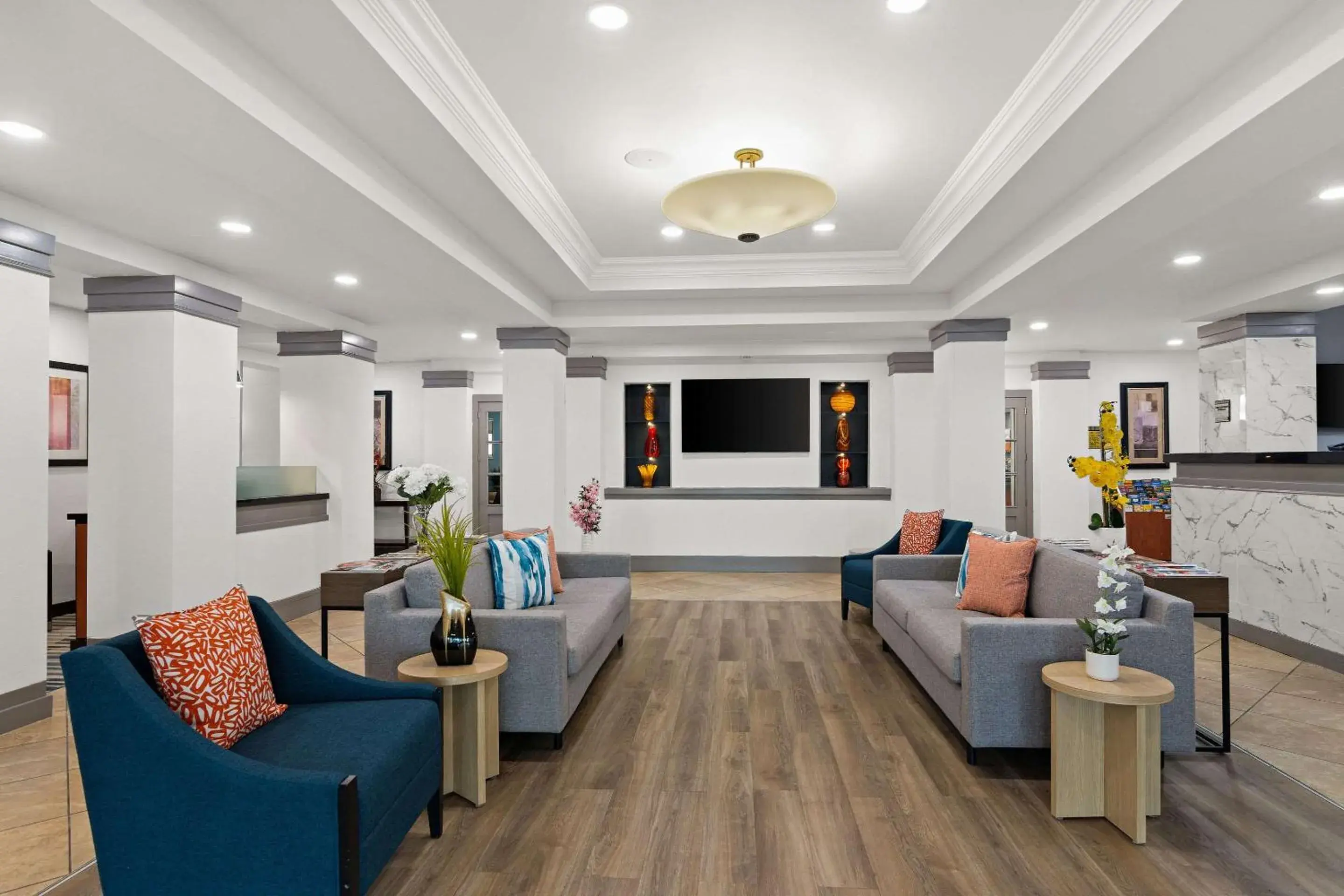 Lobby or reception in Comfort Suites Vero Beach I-95 Lobby or reception in Comfort Suites Vero Beach I-95