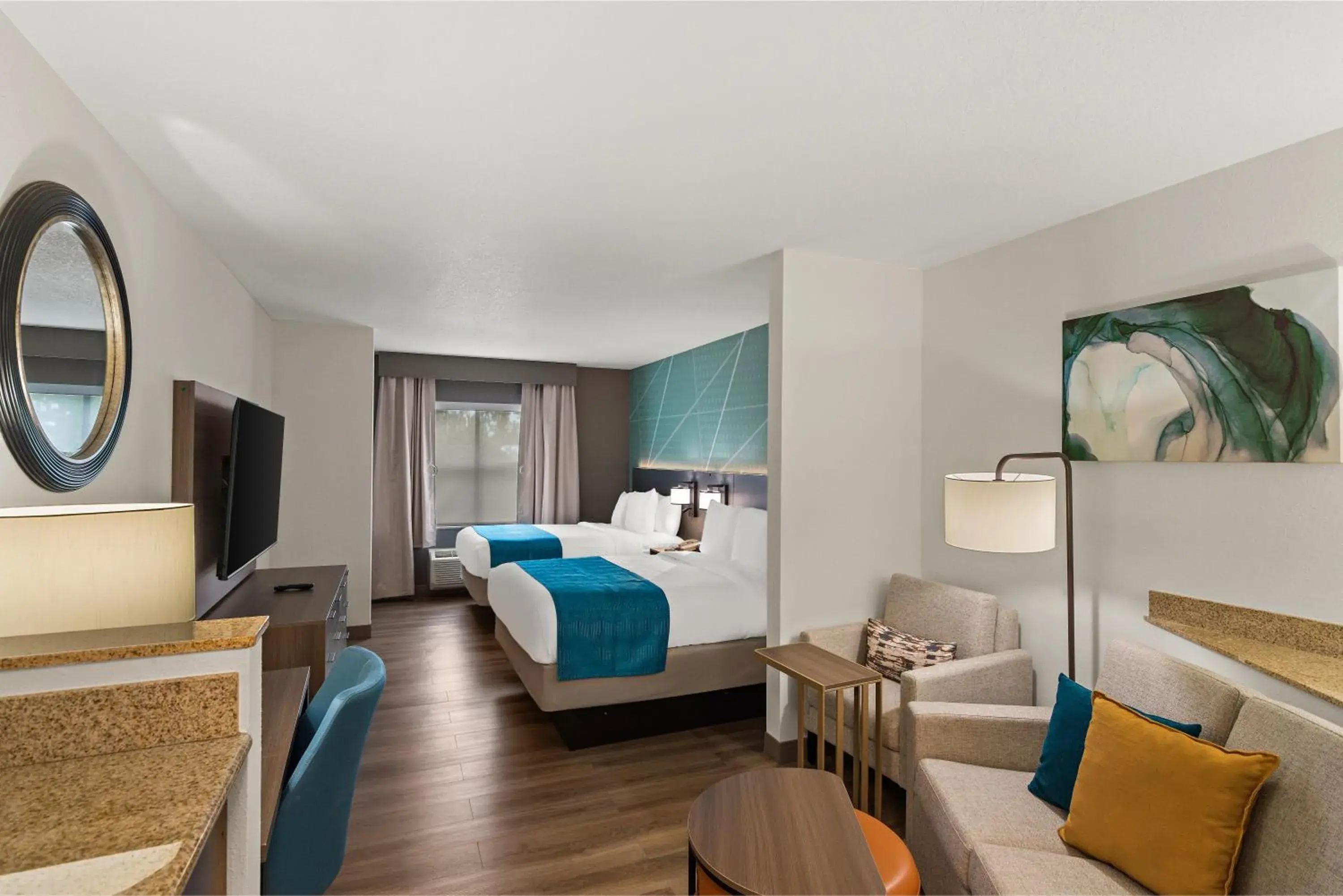 Suite with Two Queen Beds - Accessible/Non-Smoking in Comfort Suites Vero Beach I-95 Suite with Two Queen Beds - Accessible/Non-Smoking in Comfort Suites Vero Beach I-95