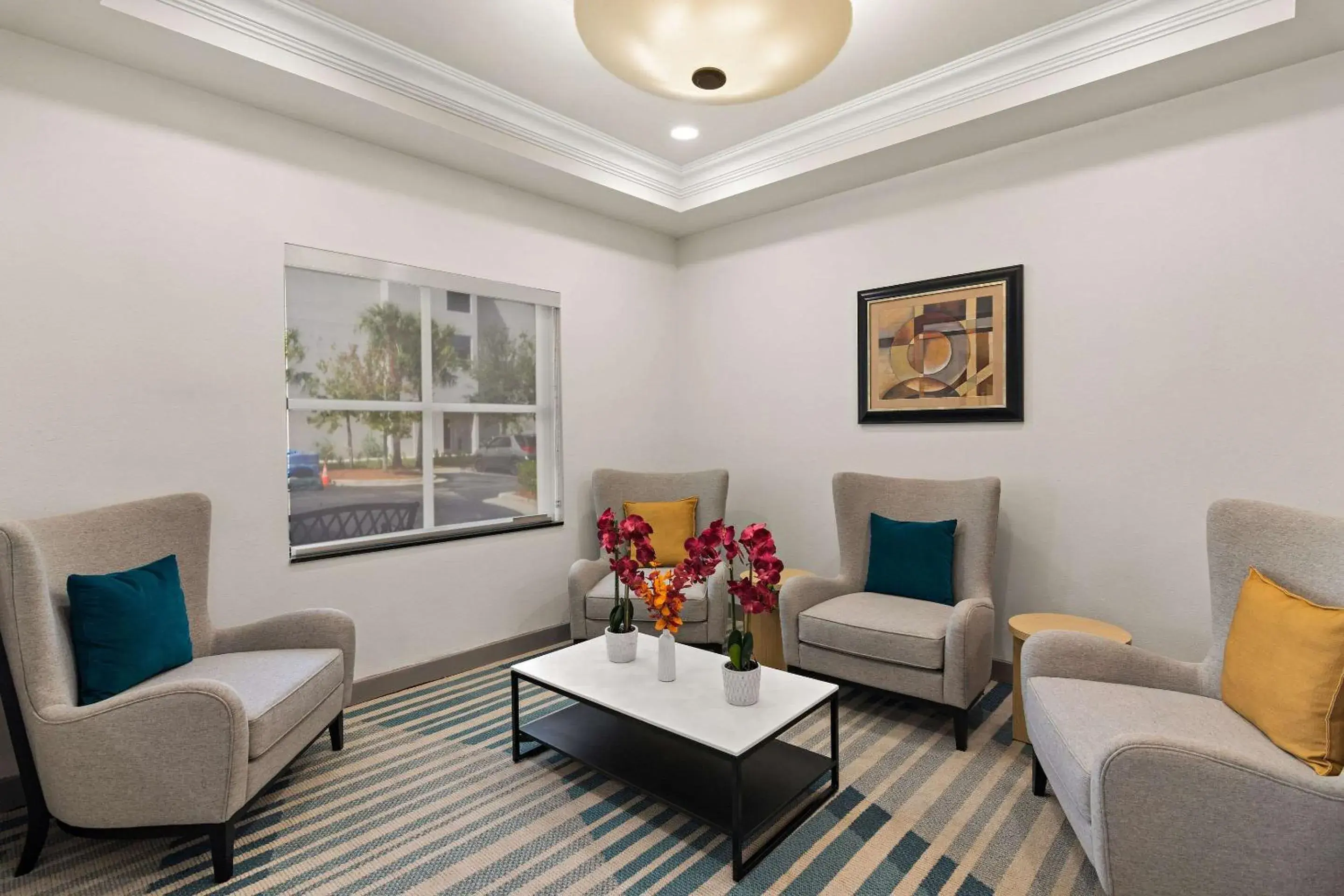 Lobby or reception in Comfort Suites Vero Beach I-95 Lobby or reception in Comfort Suites Vero Beach I-95