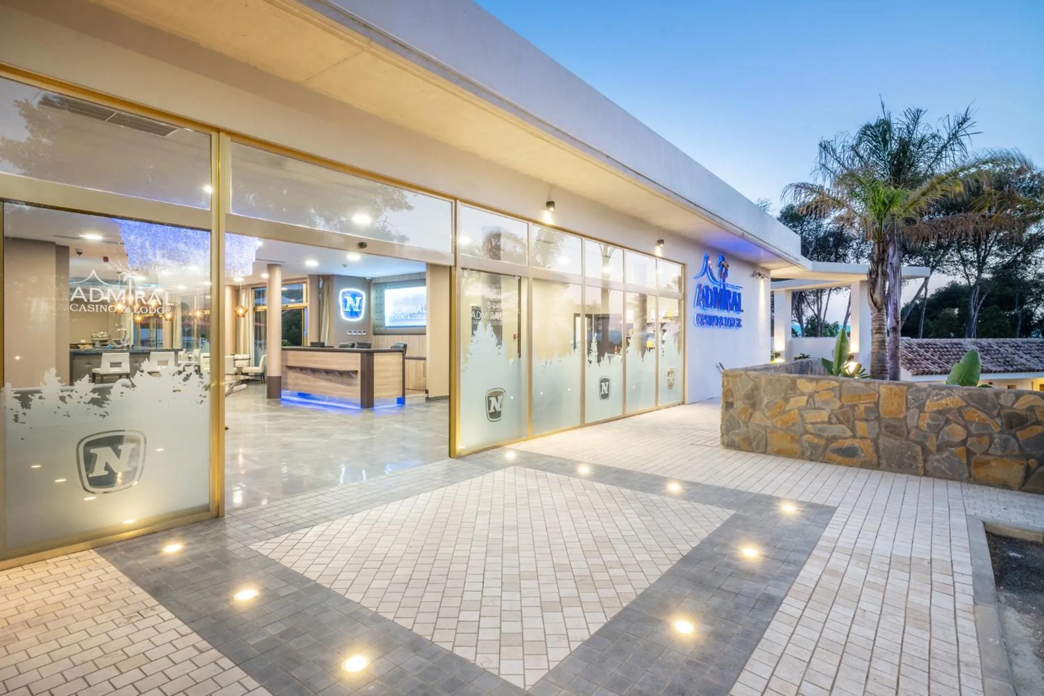 Facade/entrance in Hotel Admiral San Roque