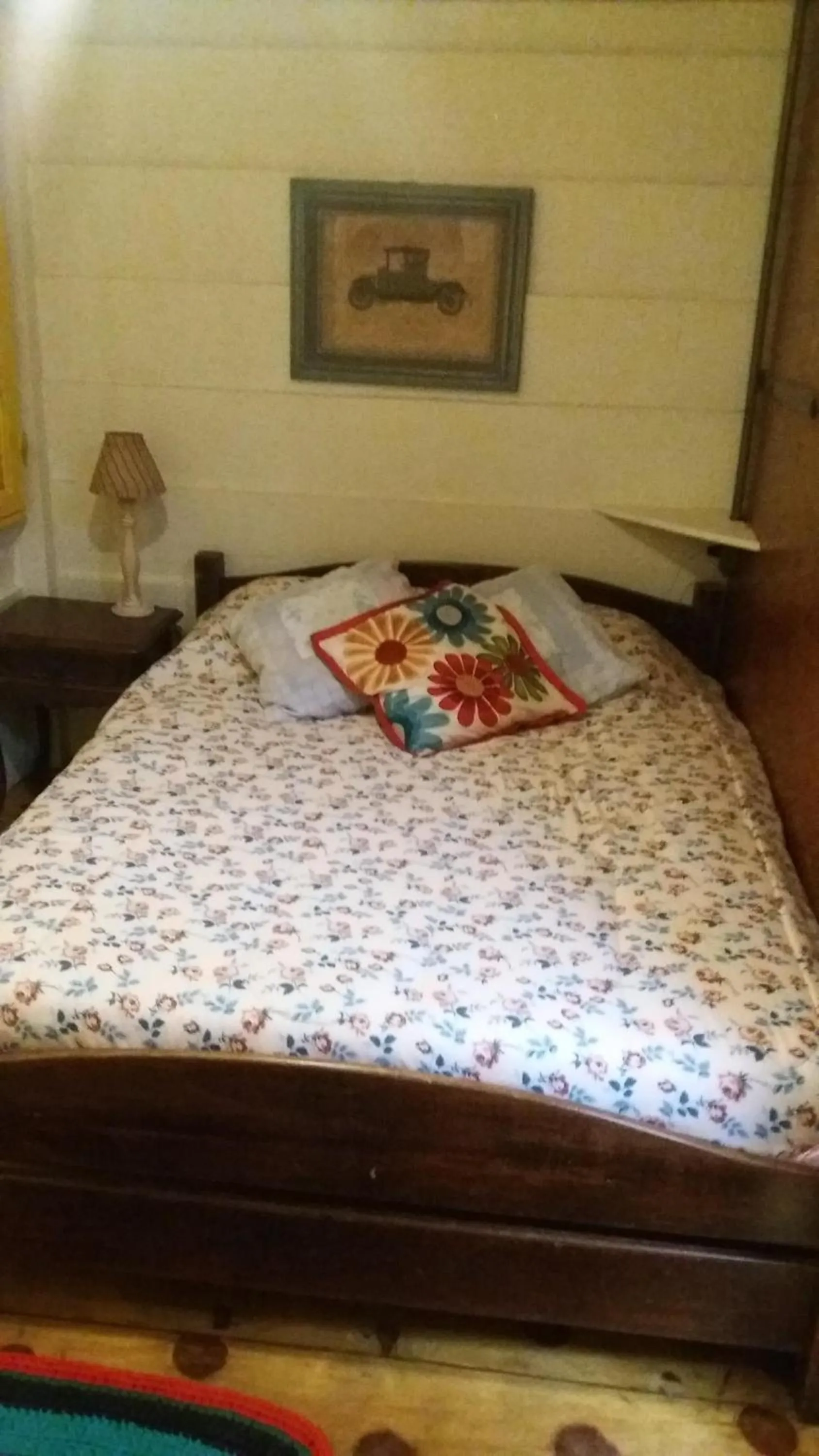 Bed in Chales Bamboo Jungle