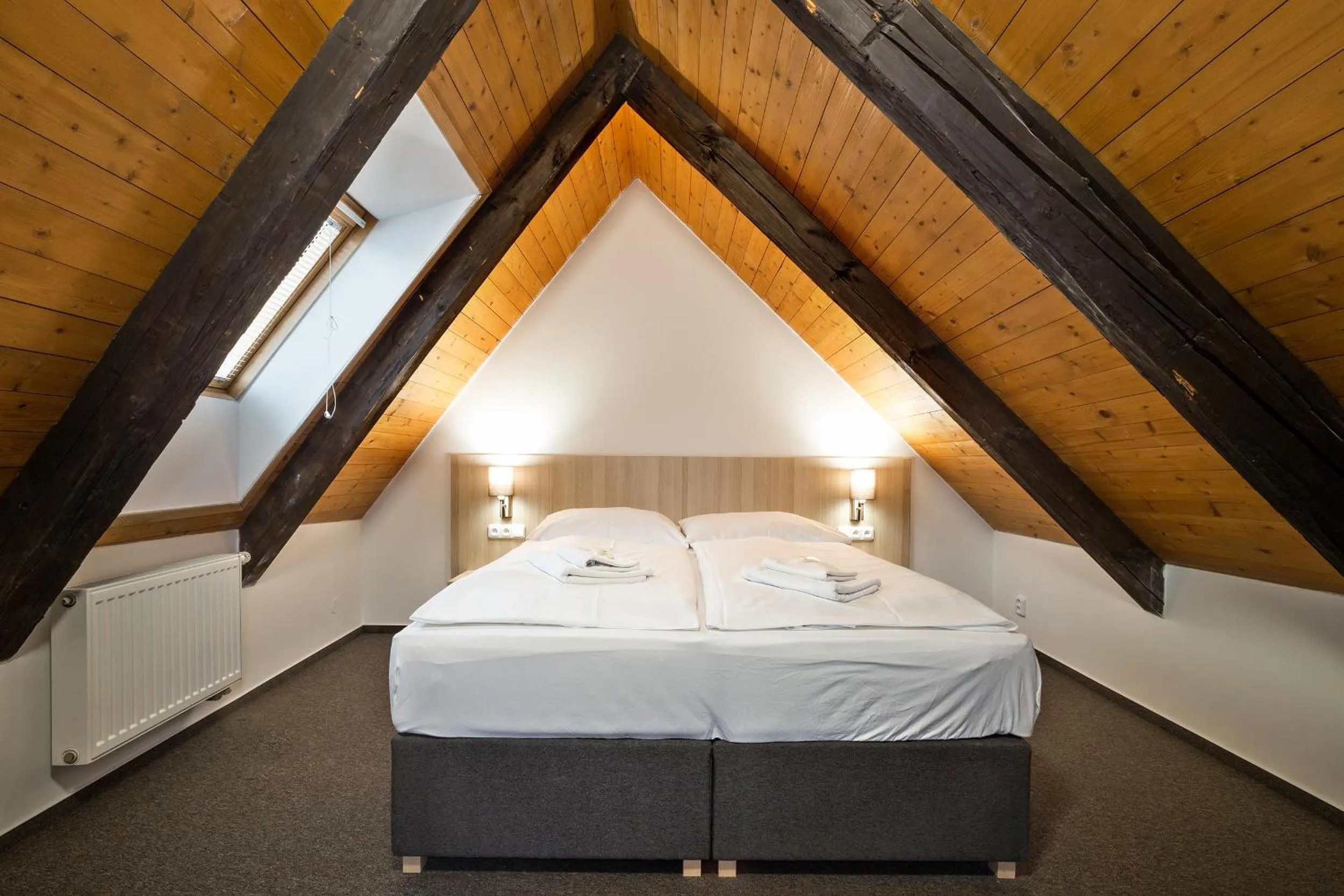 Bedroom, Bed in Pension Galko